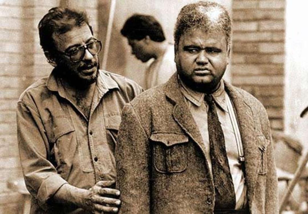 اکبر عبدی و علی حاتمی 