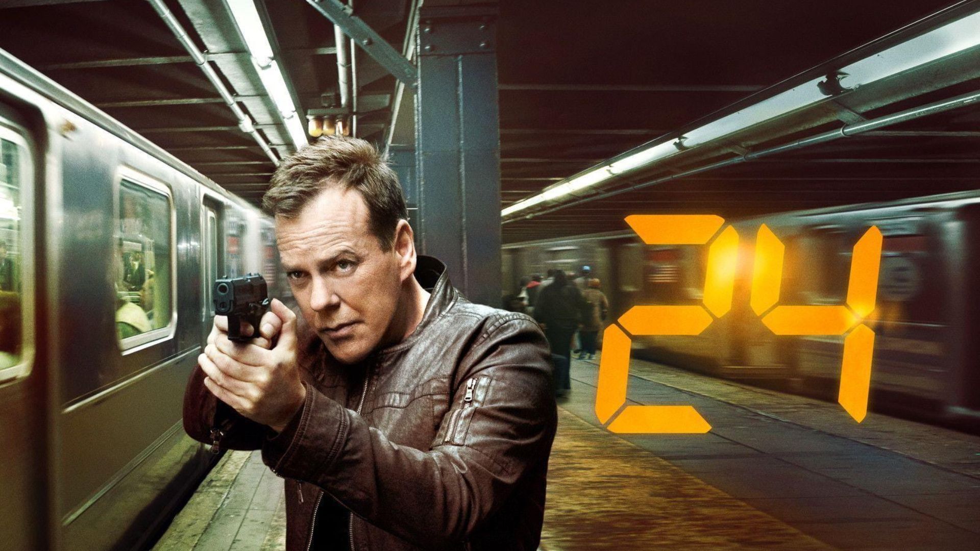 پوستر سریال ۲۴ با حضور کیفر ساترلند