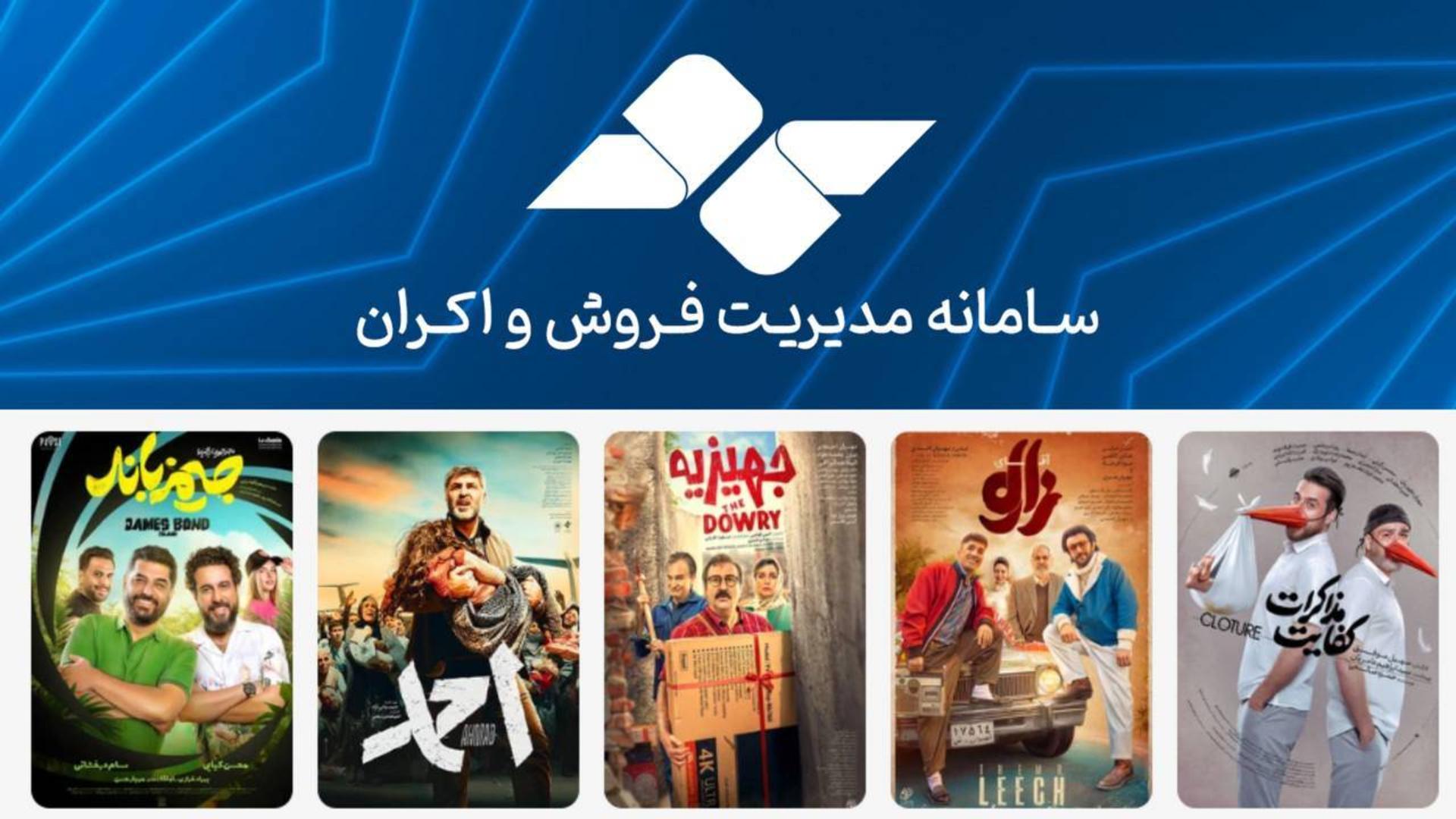 آمار فروش سینماها 