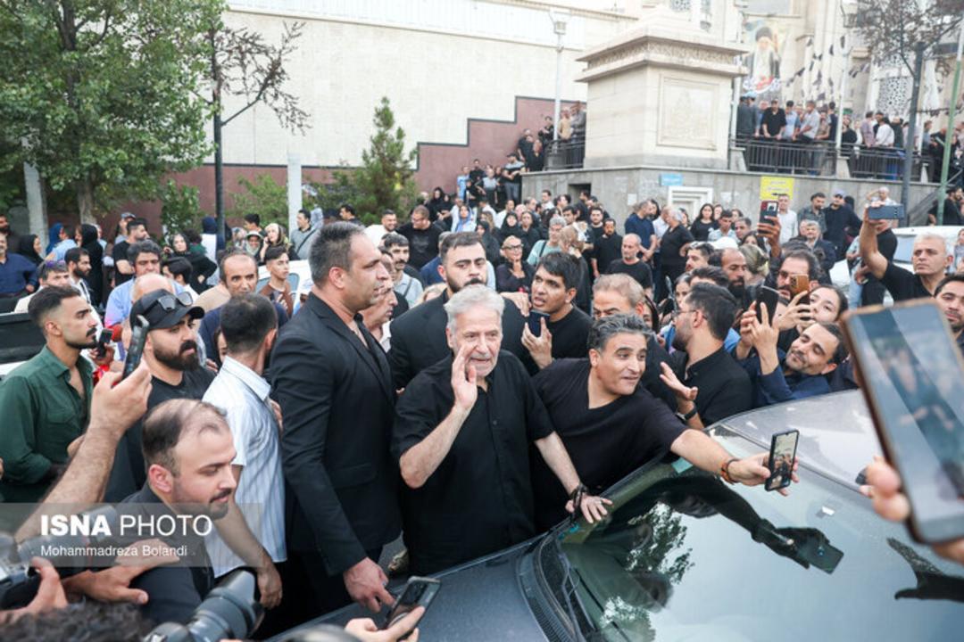 مراسم یادبود اکبر عبدی 