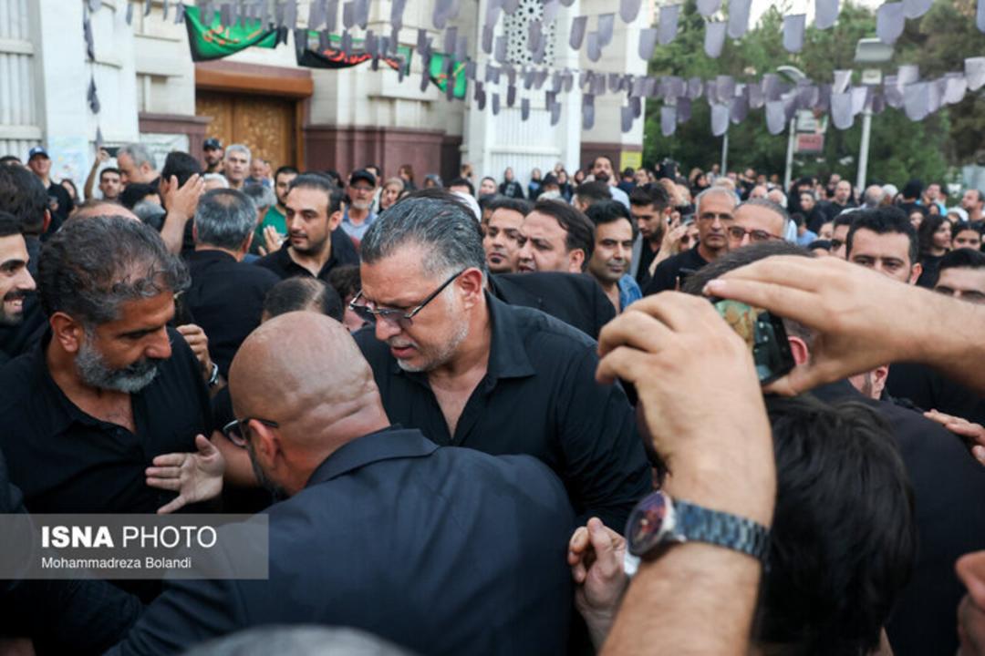 مراسم یادبود اکبر عبدی 