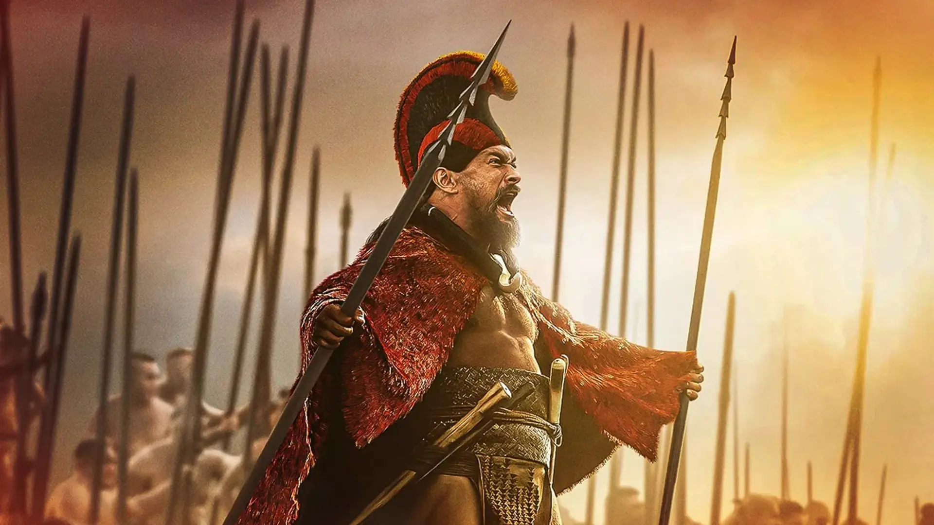 فریاد جیسون موموا در سریال Chief of War 