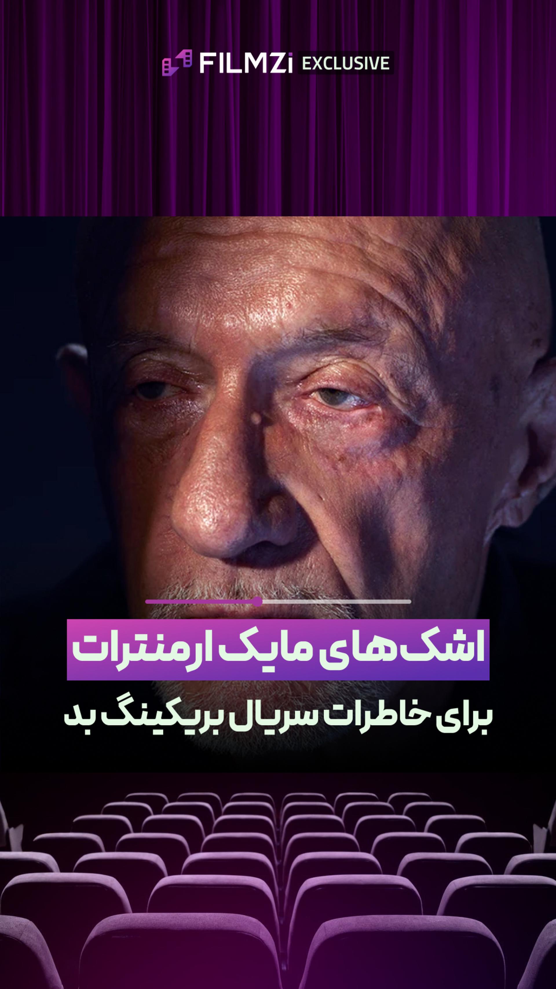 اشک‌های مایک ارمنترات برای بریکینگ بد