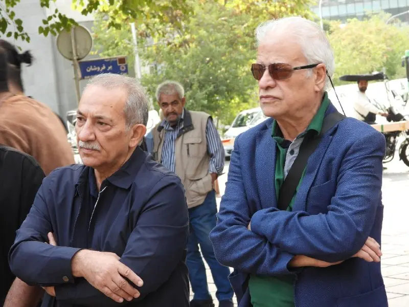 مراسم وداع سیروس ابراهیم زاده 