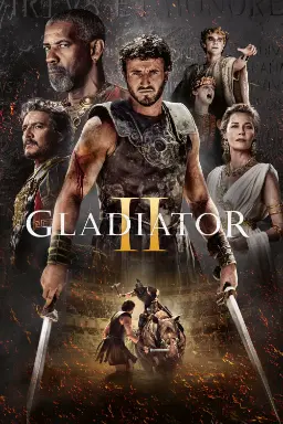 پوستر Gladiator II