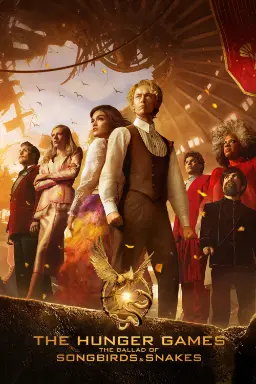 پوستر The Hunger Games: The Ballad of Songbirds & Snakes