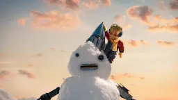 تصویر Groot's Snow Day