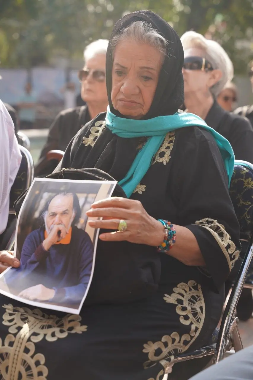 مراسم وداع سیروس ابراهیم زاده 