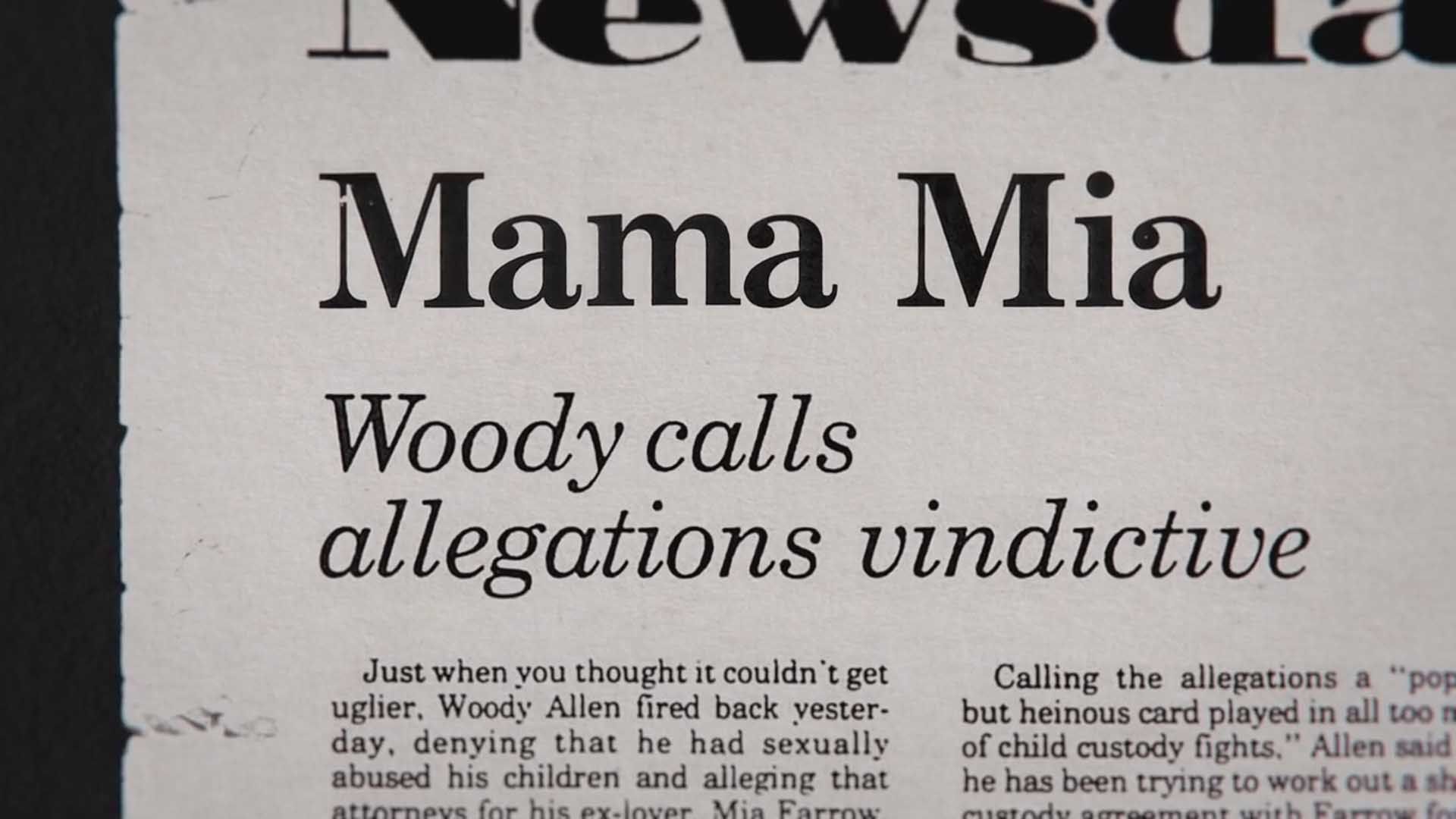 معرفی مستند Allen v. Farrow | رازهای پنهان آلن و فارو: شهرت، رسوایی و روایت‌های متضاد