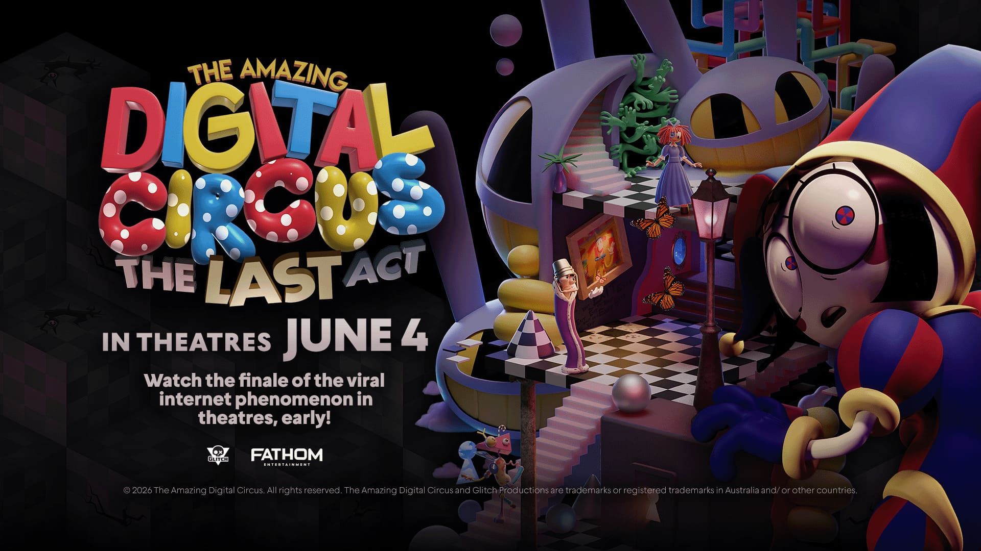کاور انیمیشن The Amazing Digital Circus