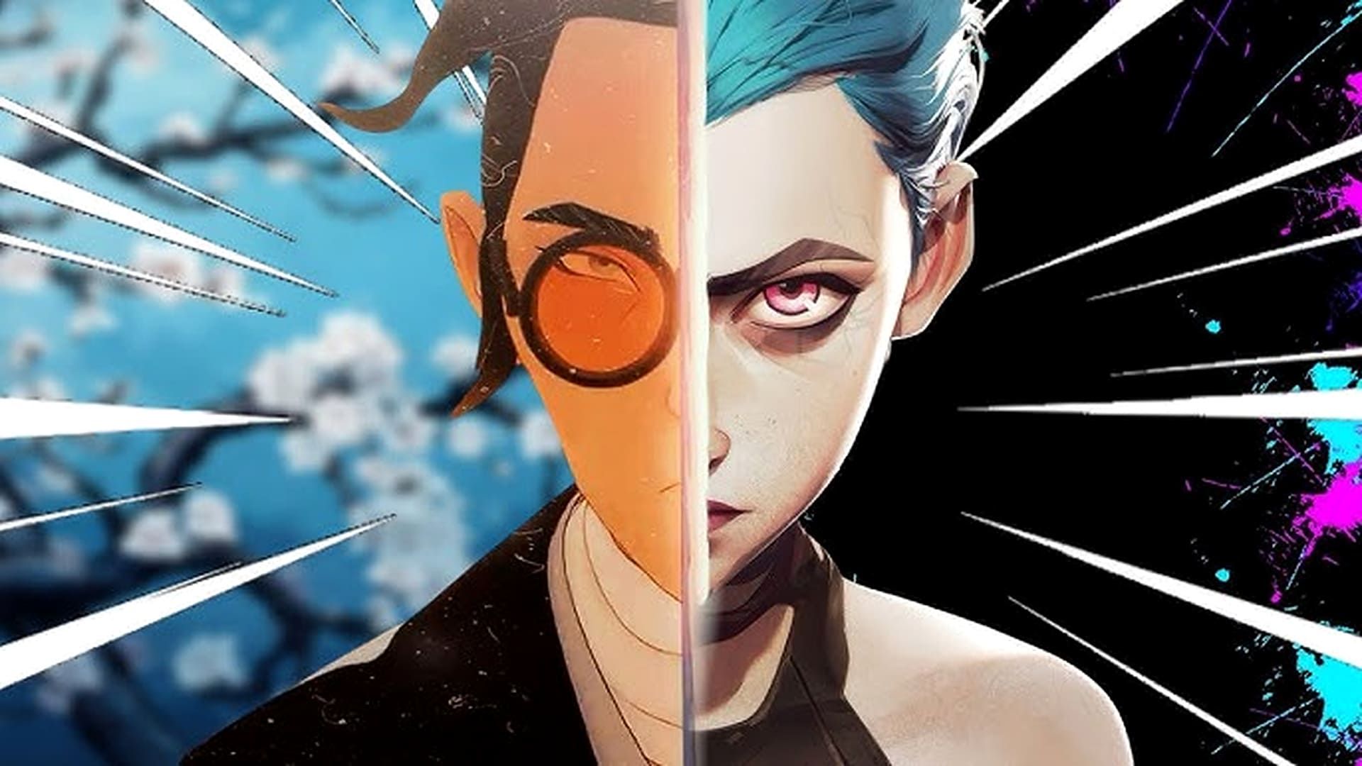 نمایی از انیمه سامورایی چشم آبی و انیمیشن آرکین