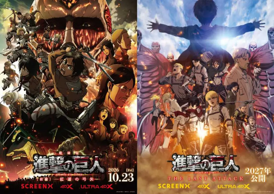 شخصیت‌های انیمه اتک آن تایتان (Attack on Titan) در مقابل تایتان‌ها