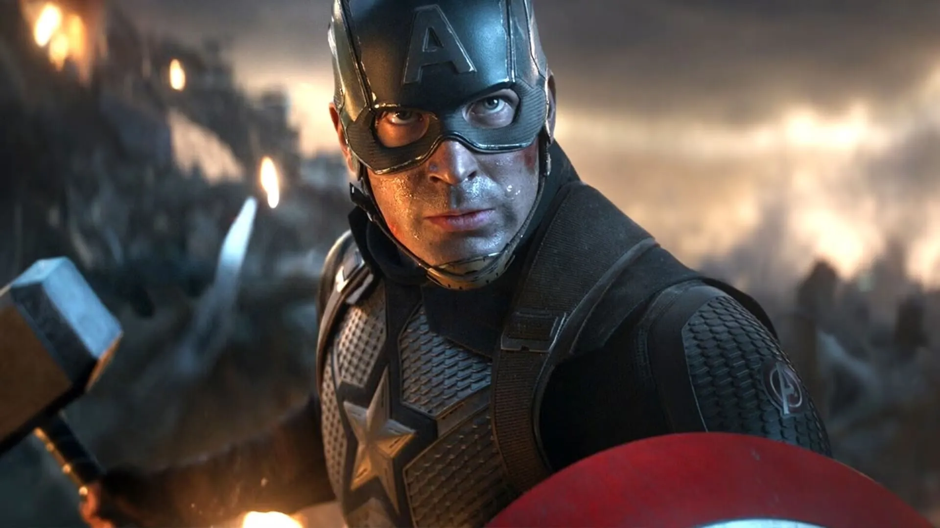 استیو راجرز در فیلم Avengers: Endgame