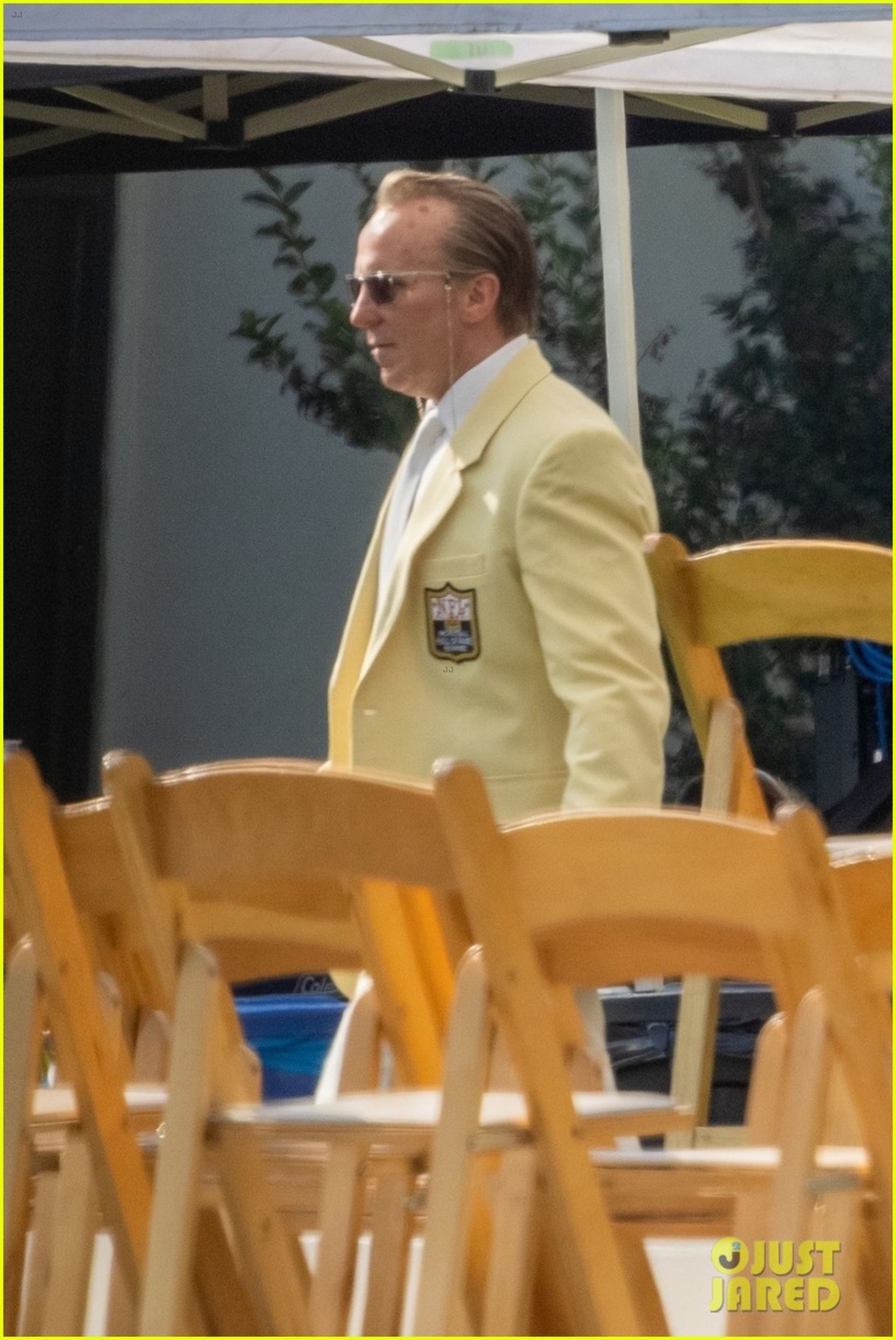 کریستین بیل در پشت صحنه فیلم مدن