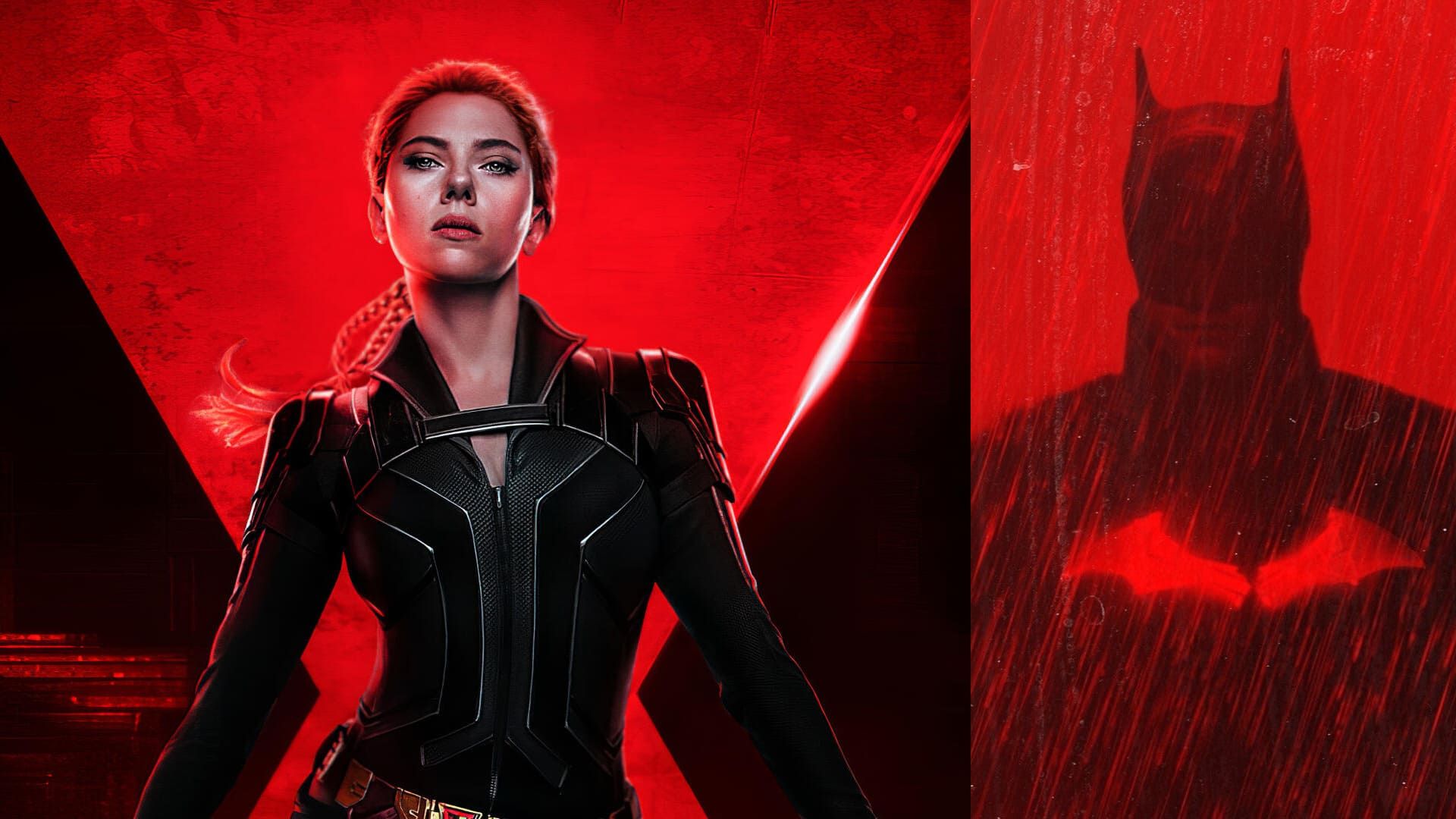 اسکارلت جوهانسون و بتمن رابرت پتینسون