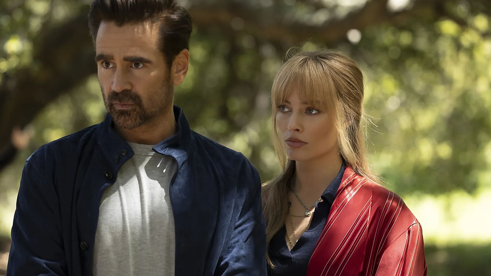 مارگو رابی و کالین فارل در فیلم A Big Bold Beautiful Journey