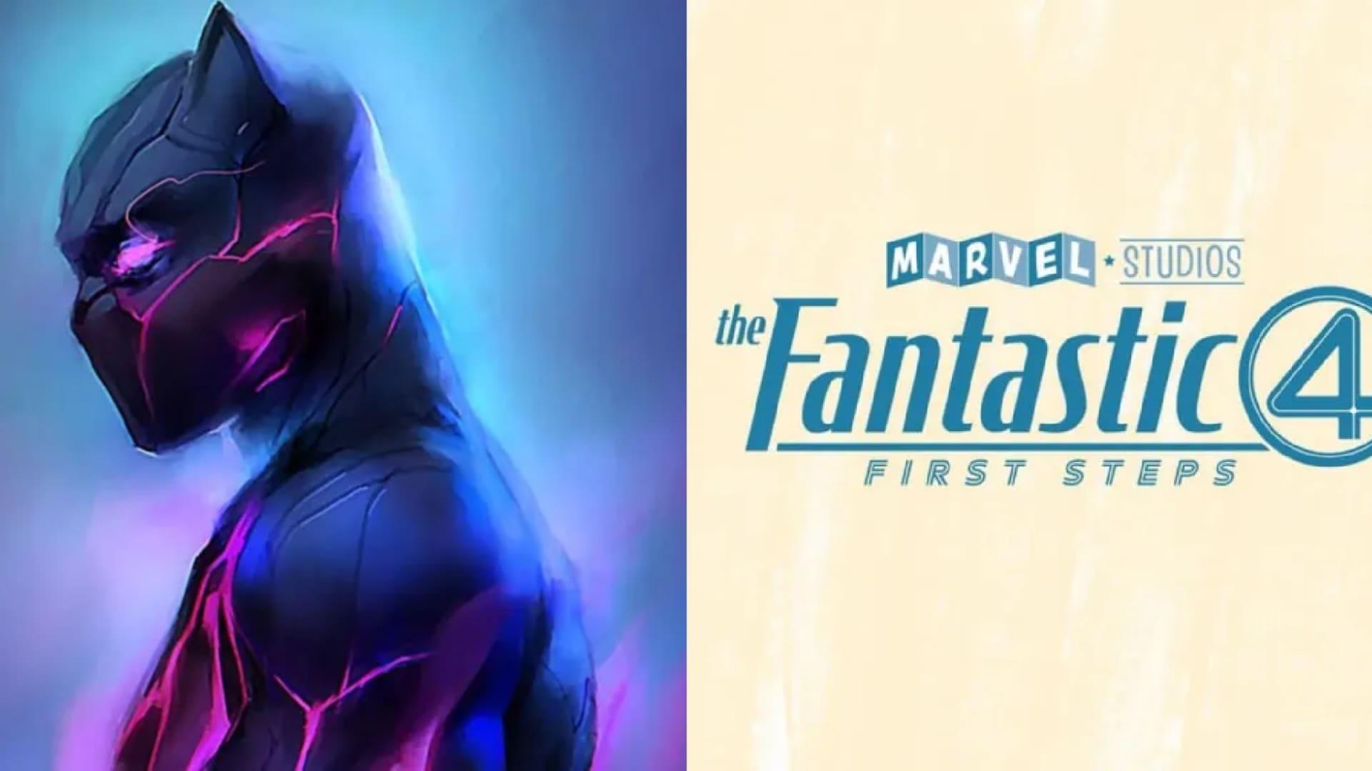 پلنگ سیاه و لوگو چهار شگفت انگیز