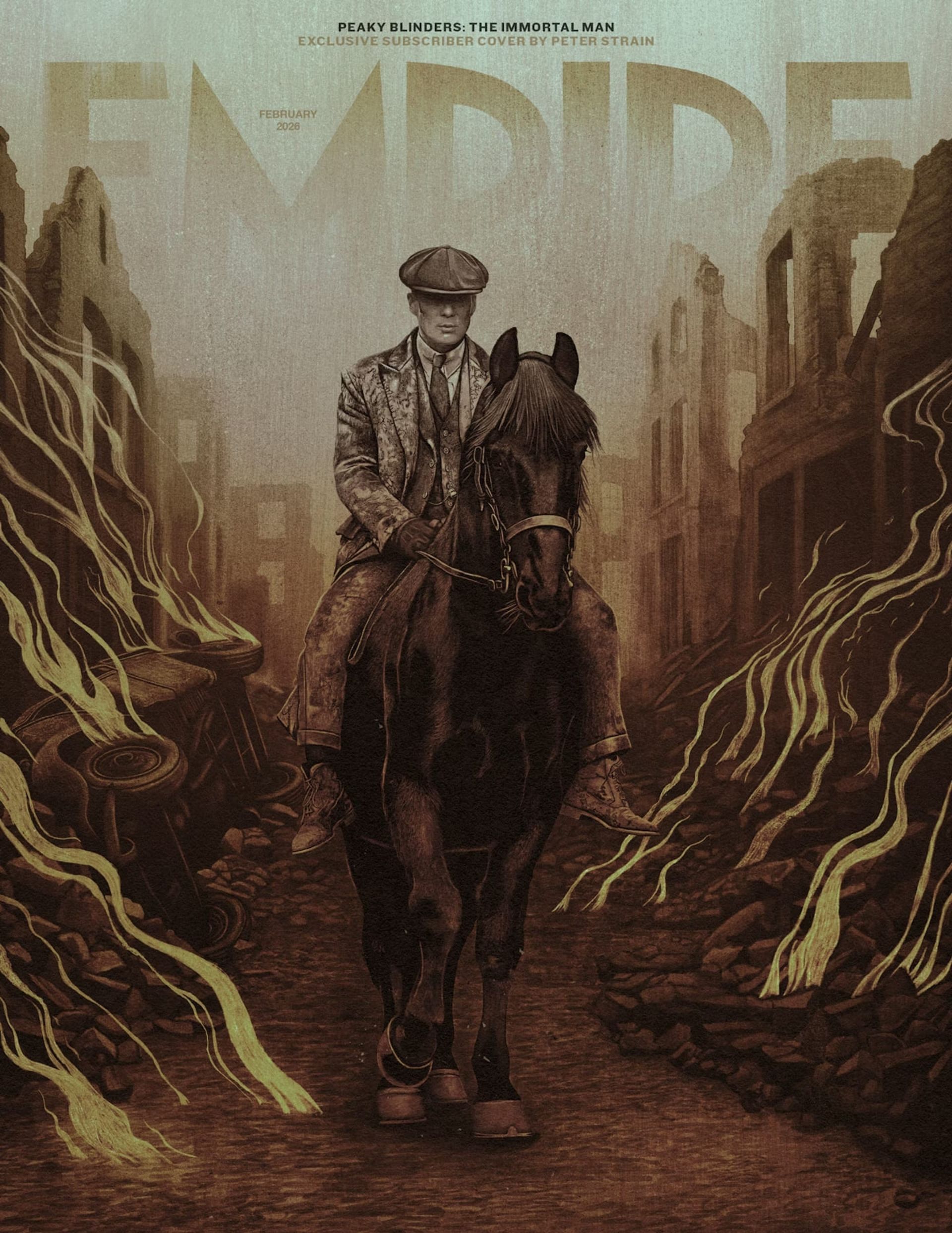 کاور مجله امپایر برای فیلم پیکی بلایندرز