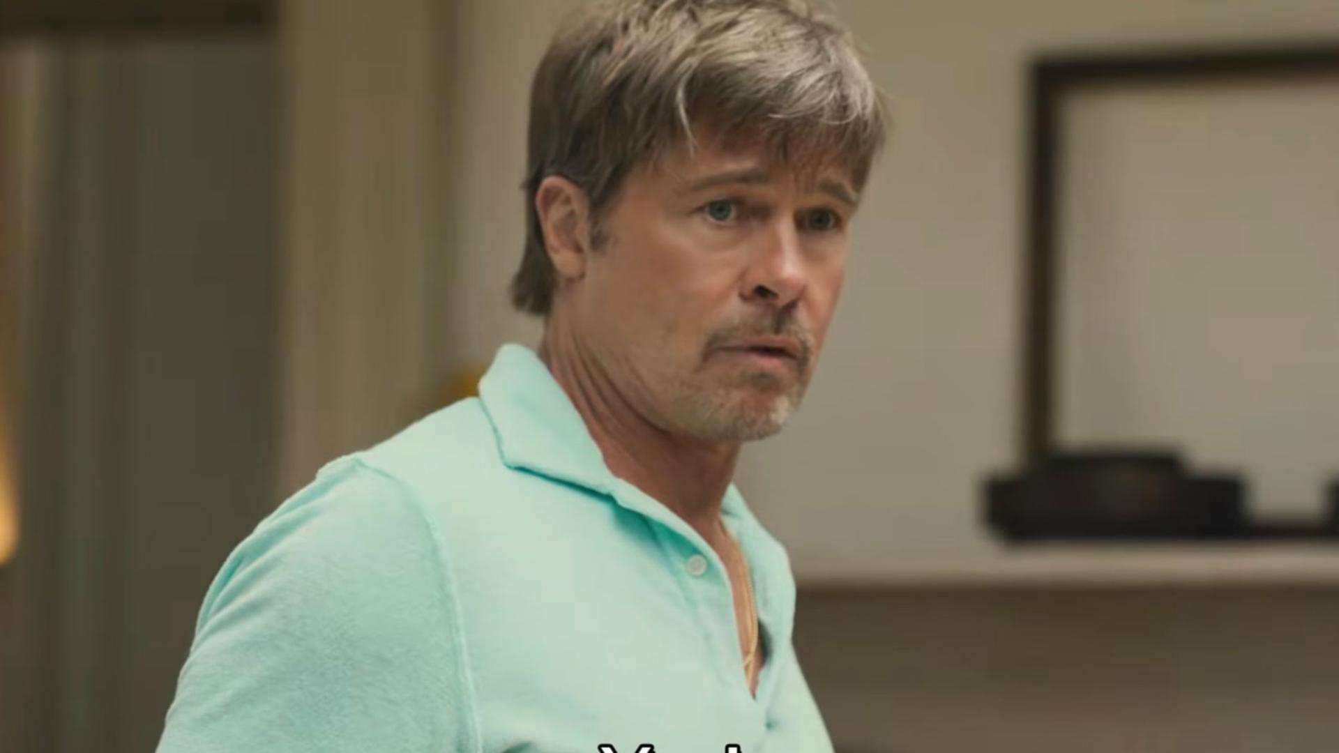 برد پیت (Brad Pitt) با چهره‌ای متعجب در تبلیغ جدید دستگاه اسپرسو