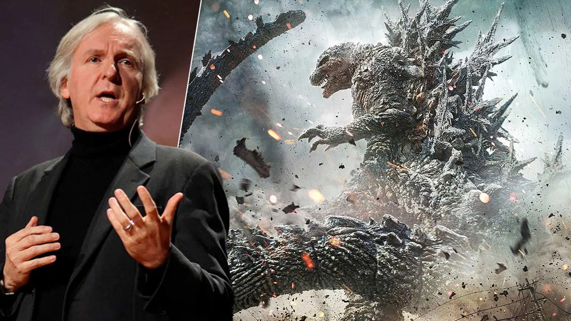 جیمز کامرون و فیلم گوزدیلا منفی یک