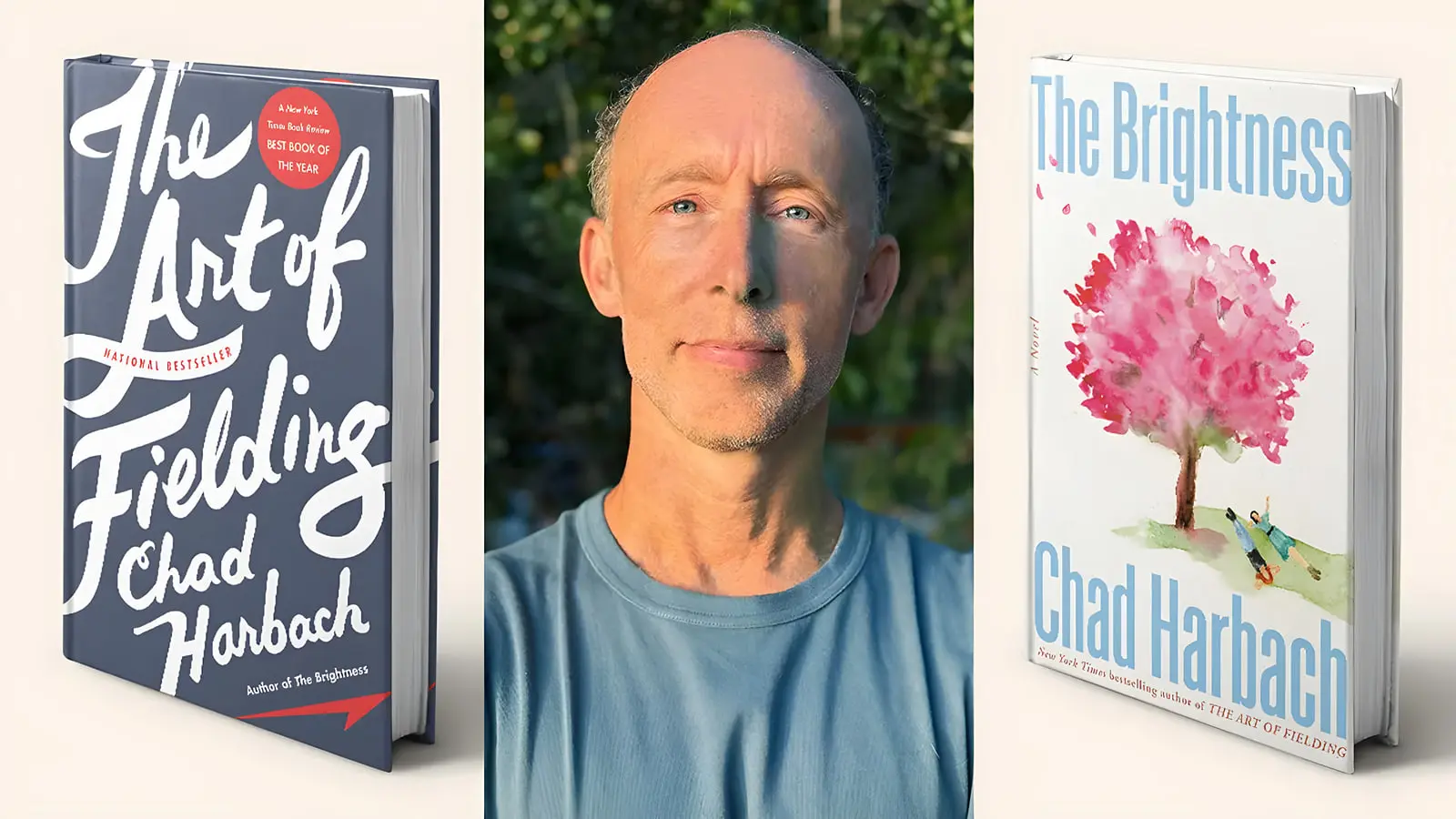 کتاب‌های رمان The Art of Fielding و The Brightness نوشته چاد هارباخ (Chad Harbach)