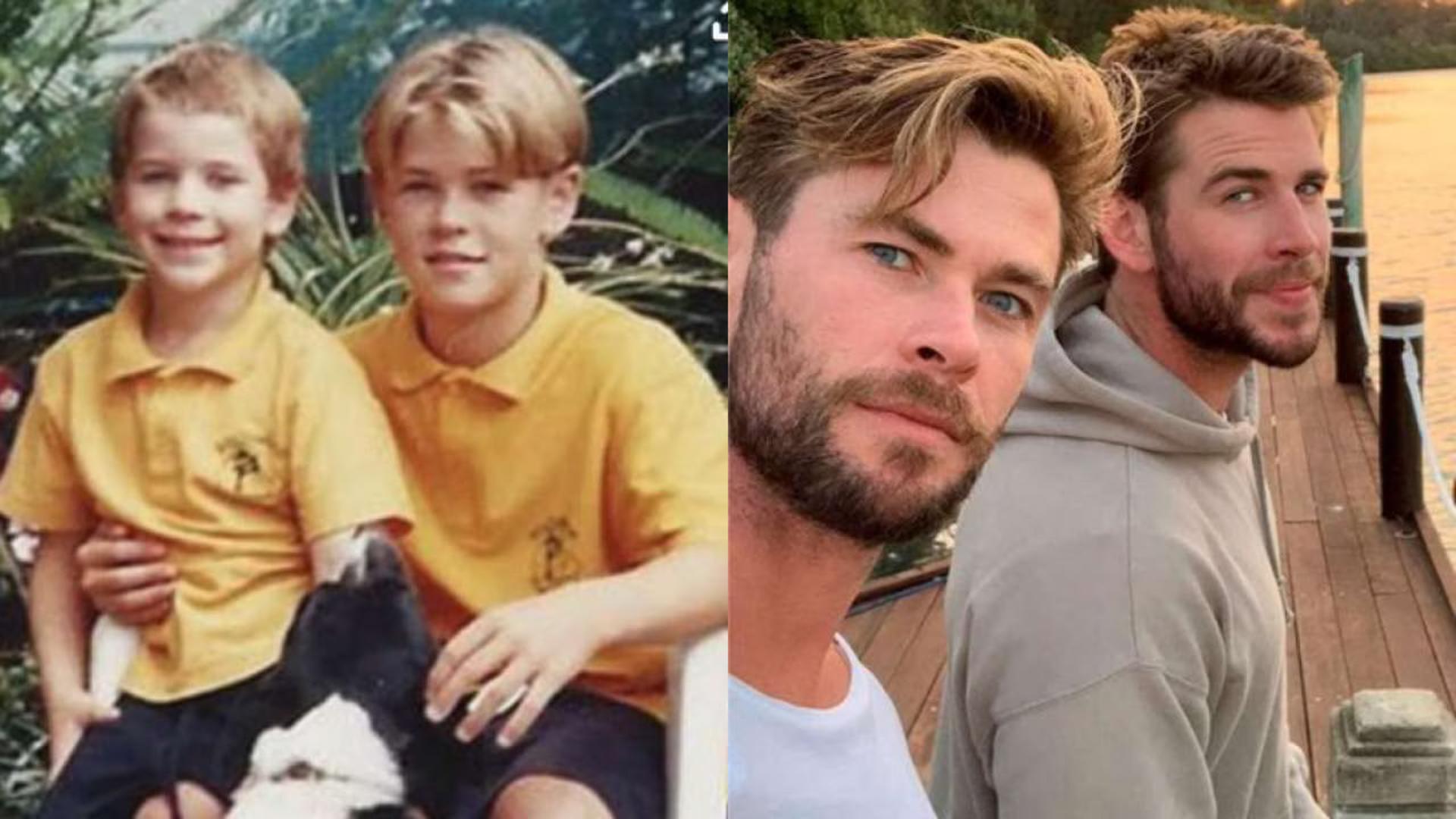 کریس همسورث (Chris Hemsworth) در دو دوره کودکی و بزرگسالی