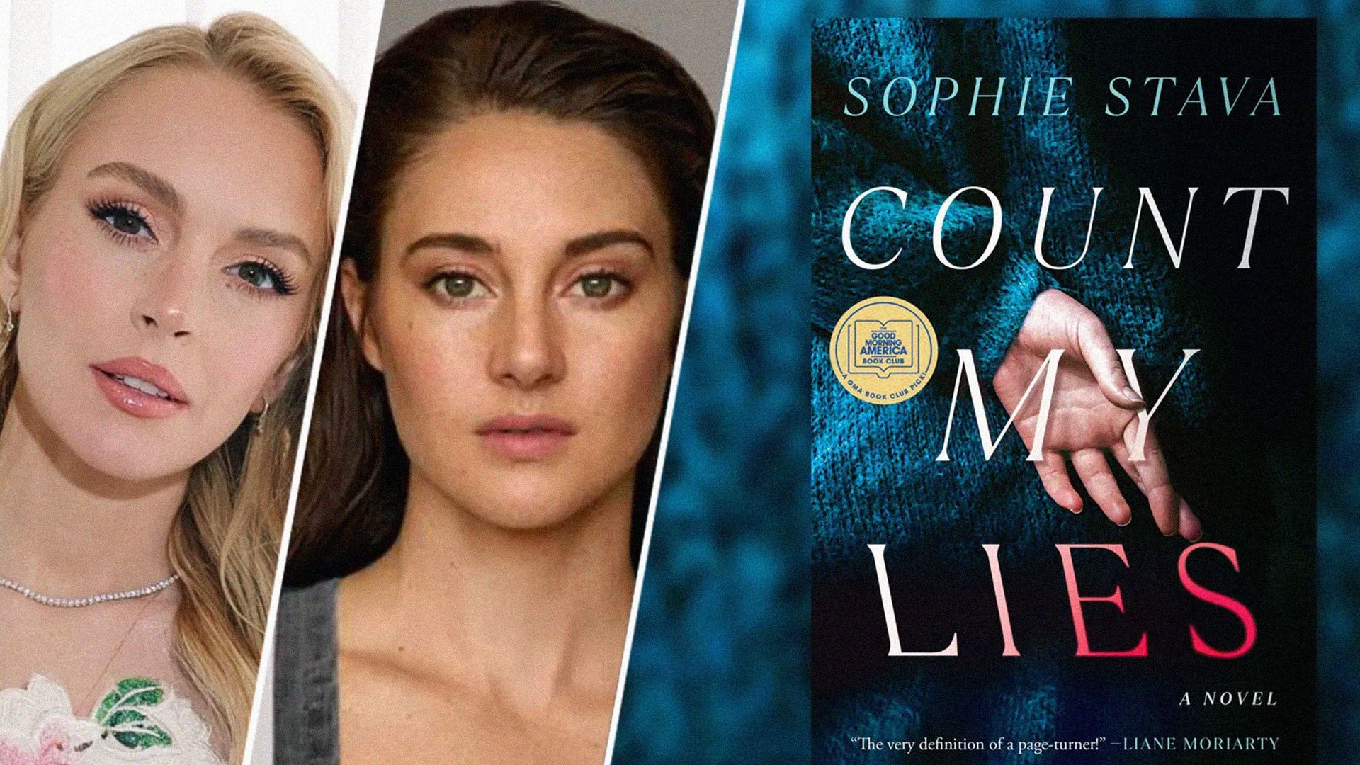 لینزی لوهان و شیلین وودلی در سریال «دروغ‌هایم را بشمار» 