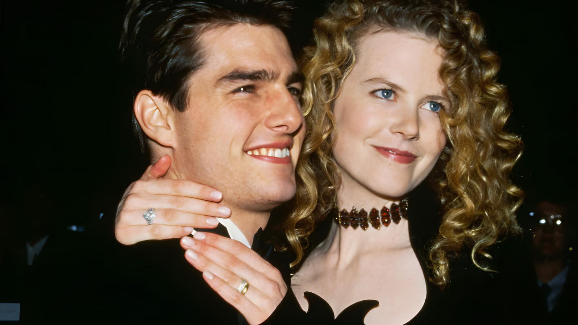 نیکول کیدمن (Nicole Kidman) و تام کروز (Tom Cruise) در کنار یکدیگر