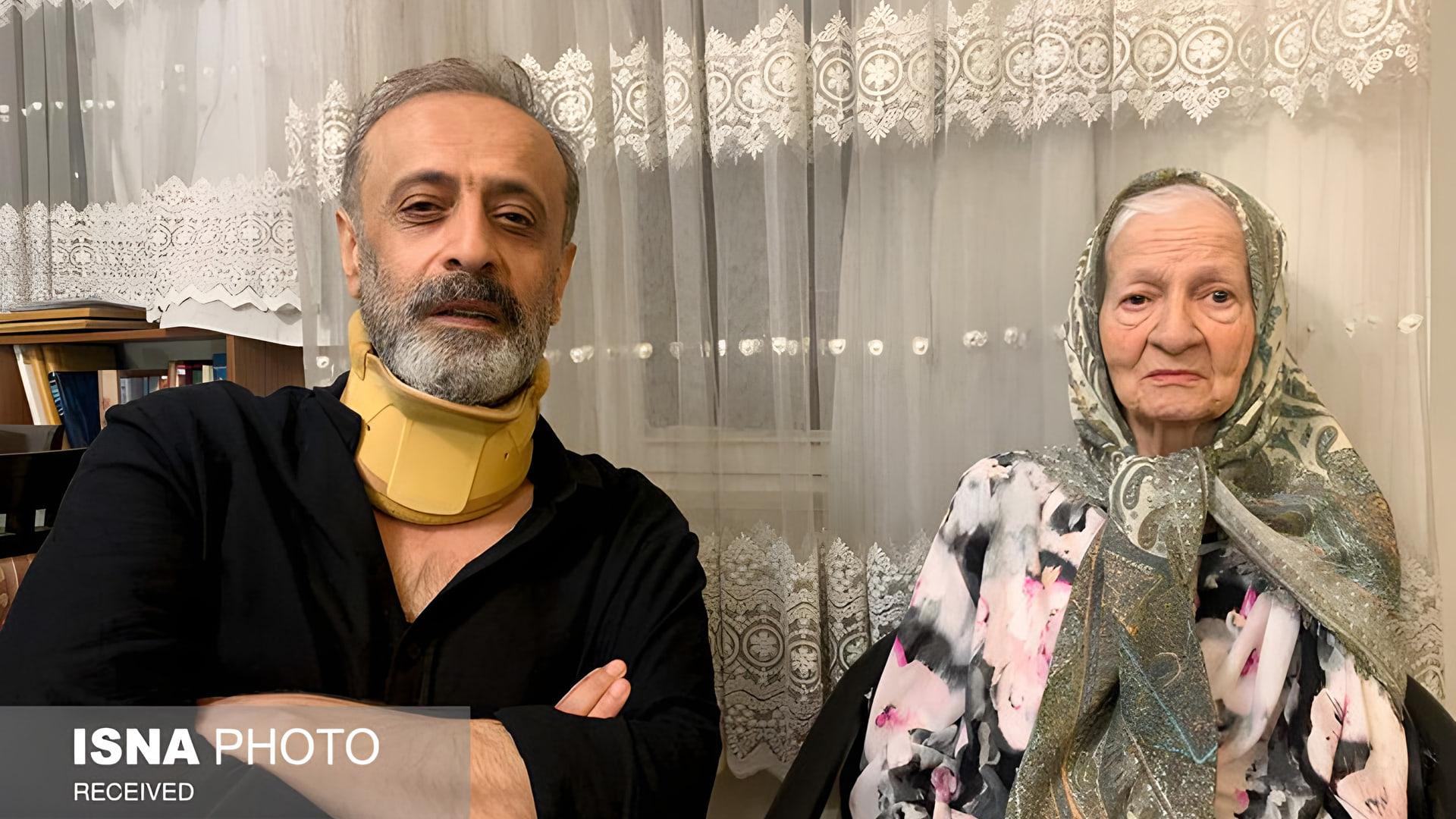 عیادت حمید  نعمت الله از رابعه مدنی