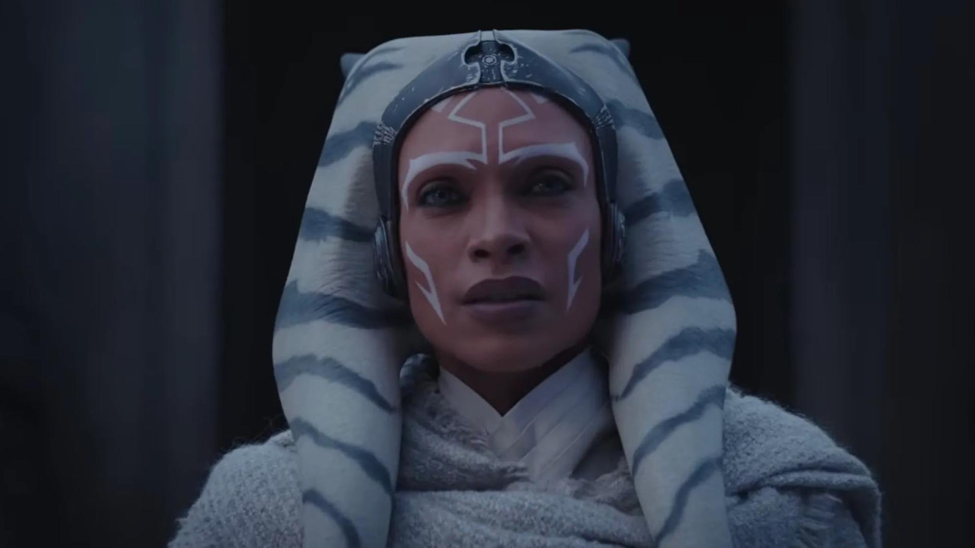 چهره شخصیت آسوکا (Ahsoka Tano) در تریلر فصل دوم سریال