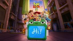 شخصیت‌های انیمیشن داستان اسباب‌بازی ۵ (Toy Story 5) در اتاق بازی