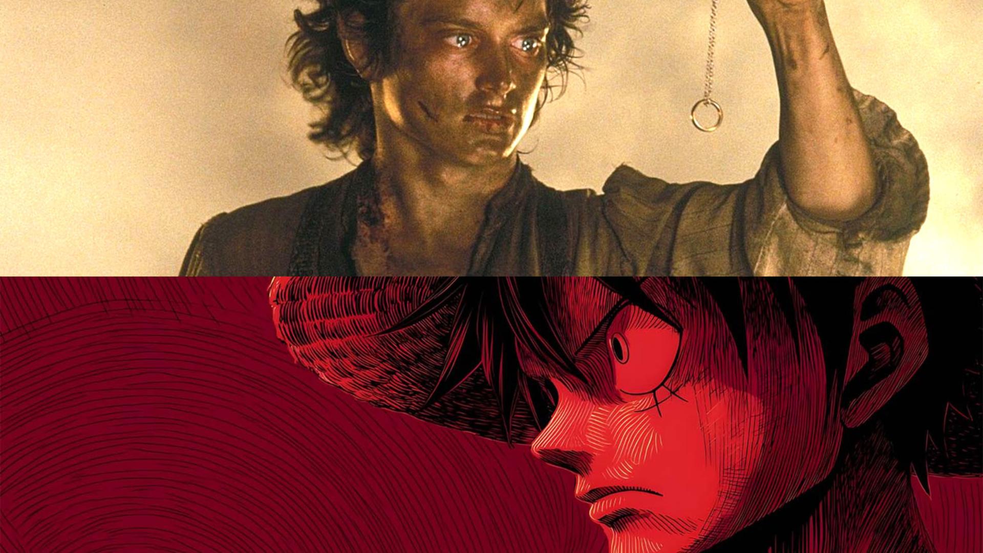 شخصیت فرودو بگینز (Frodo Baggins) با حلقه جادویی و شخصیت انیمه وان پیس