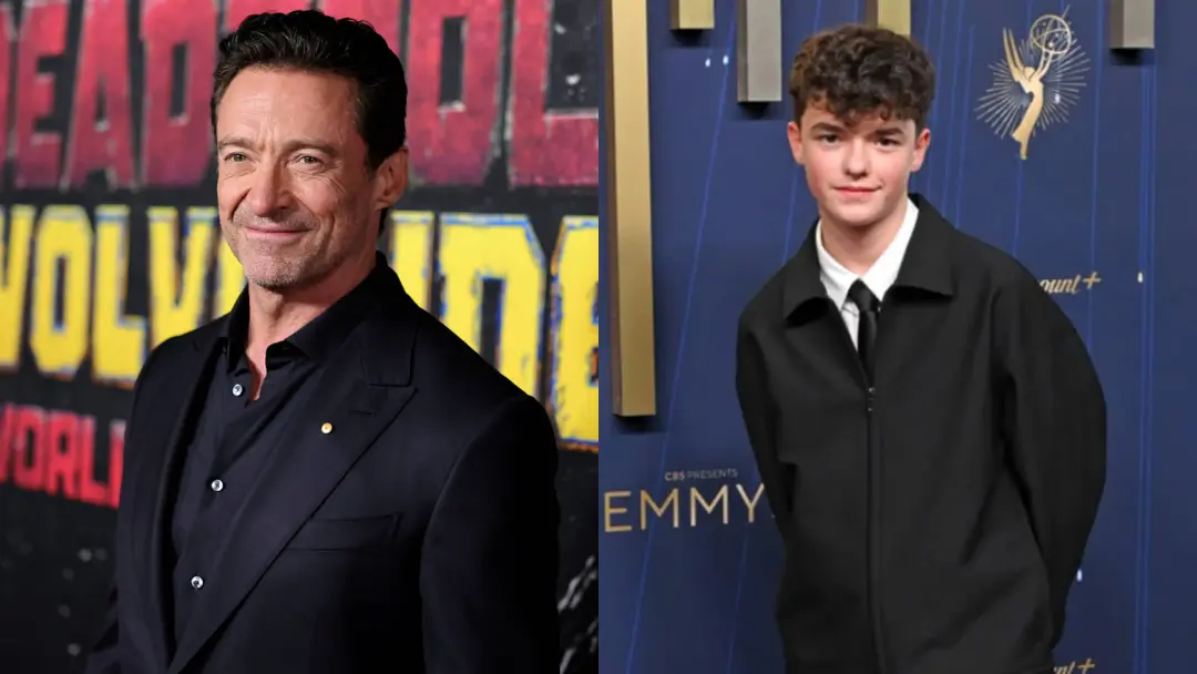 هیو جکمن (Hugh Jackman) و اوون کوپر (Owen Cooper) در کنار هم