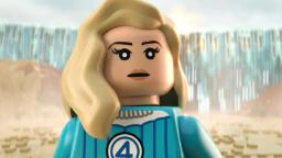 عروسک لگو (LEGO) از شخصیت خانواده چهار (Fantastic Four) در بازسازی تریلر فیلم Doomsday