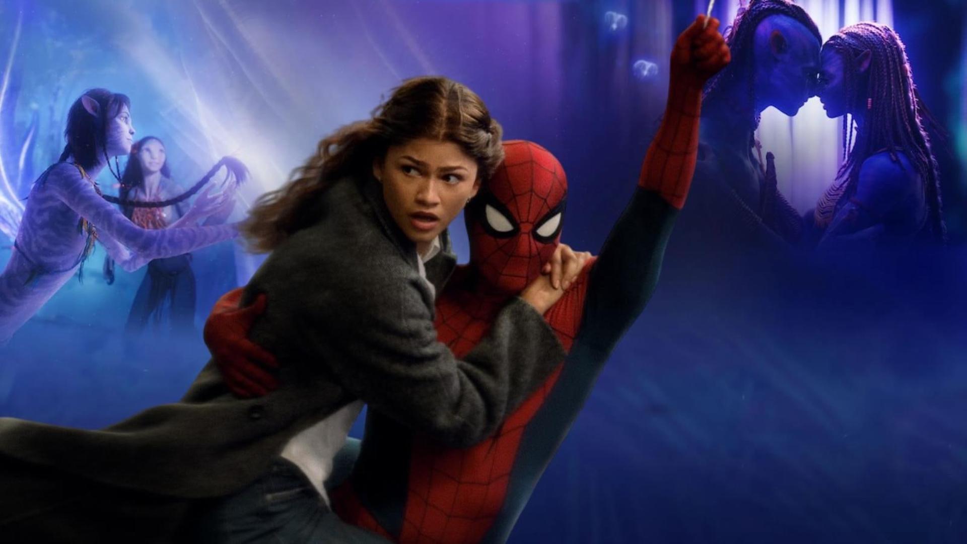 شخصیت‌های فیلم اسپایدرمن (Spider-Man) و آواتار (Avatar) در کنار هم