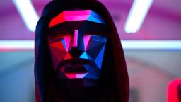 ماسک هندسی فرانت من (Front Man) در فصل دوم بازی مرکب: چالش
