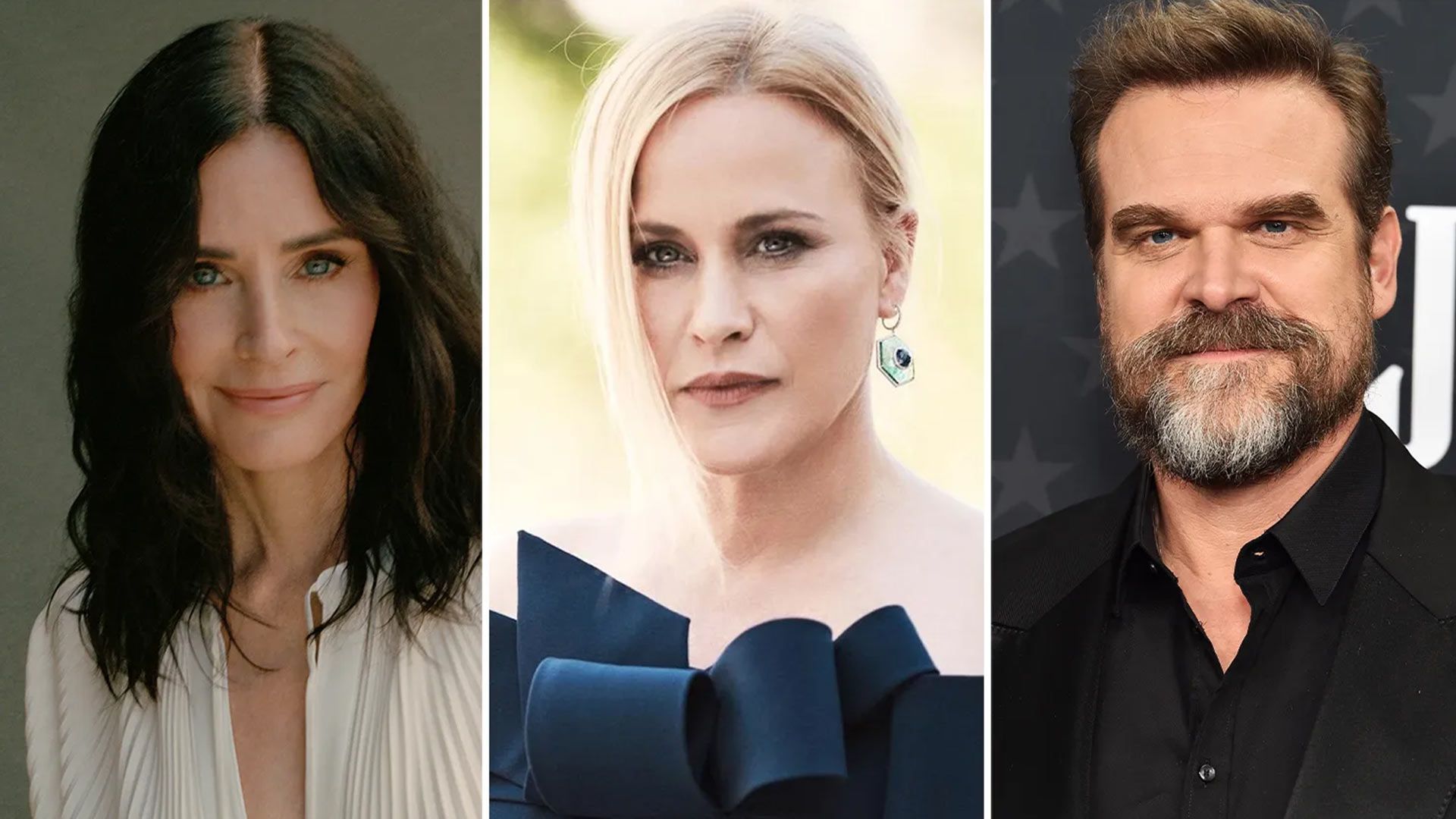 پاتریشیا آرکت و دیوید هاربر در فیلم Evil Genius با کارگردانی کورتنی کاکس