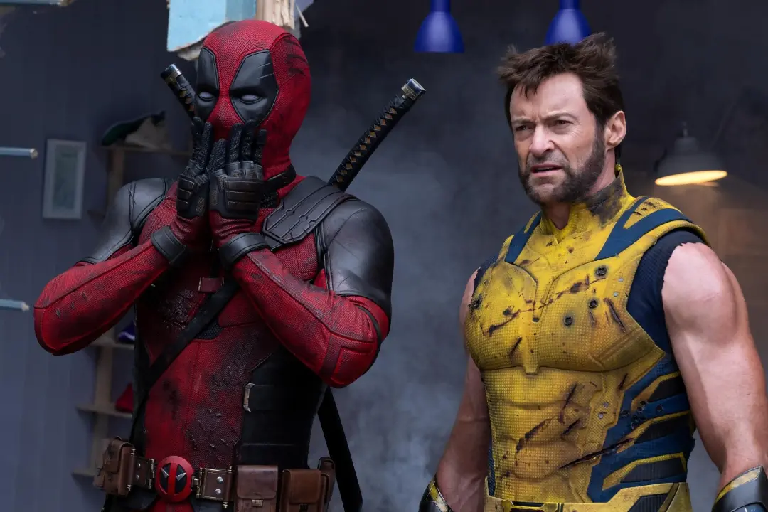 ددپول (Deadpool) و ولورین (Wolverine) در صحنه‌ای از فیلم ددپول و ولورین