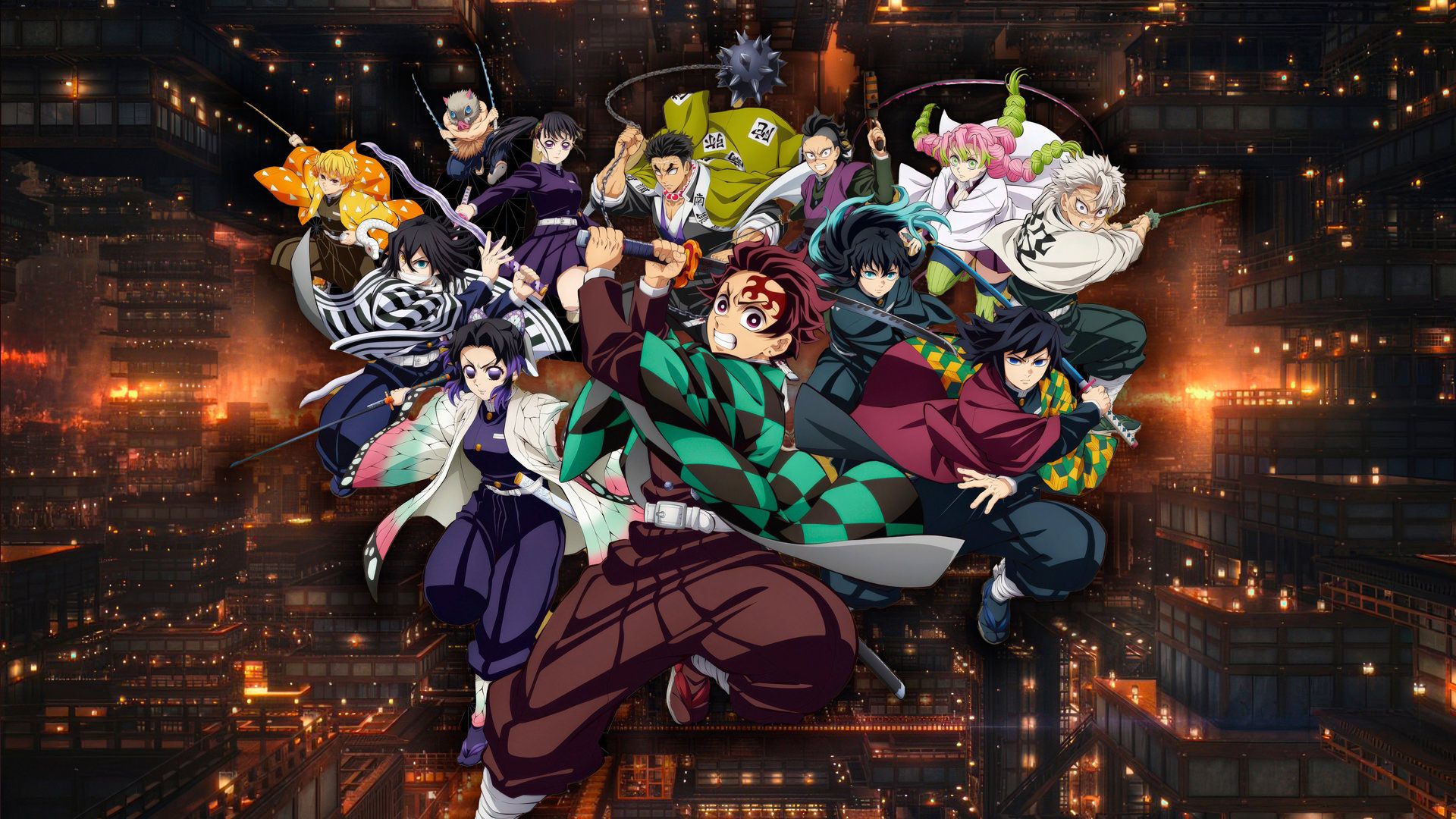 گروه شخصیت‌های انیمه شیطان‌کش قلعه‌ی بی‌نهایت