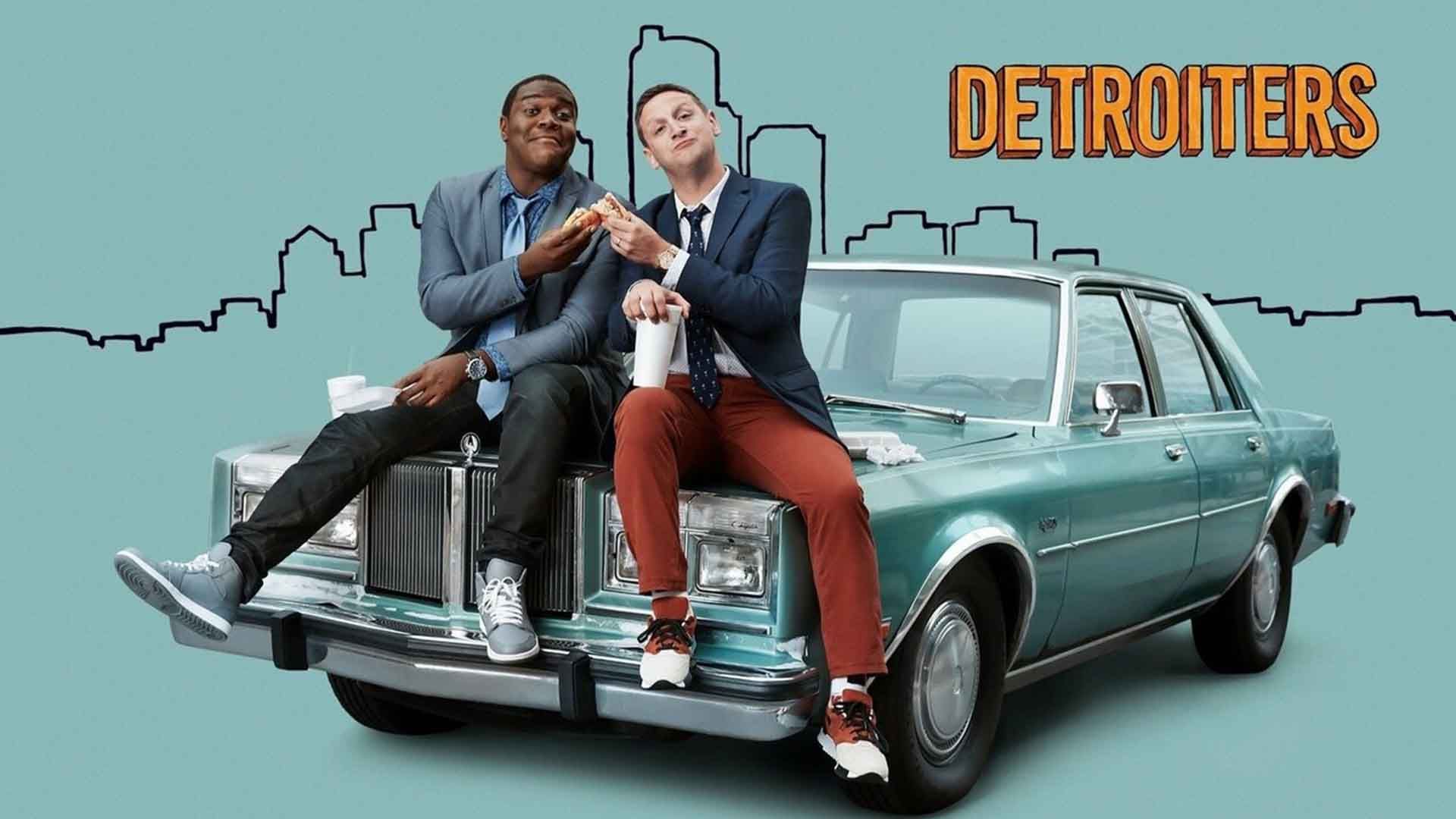تیم رابینسون و سم ریچاردسون در سریال Detroiters