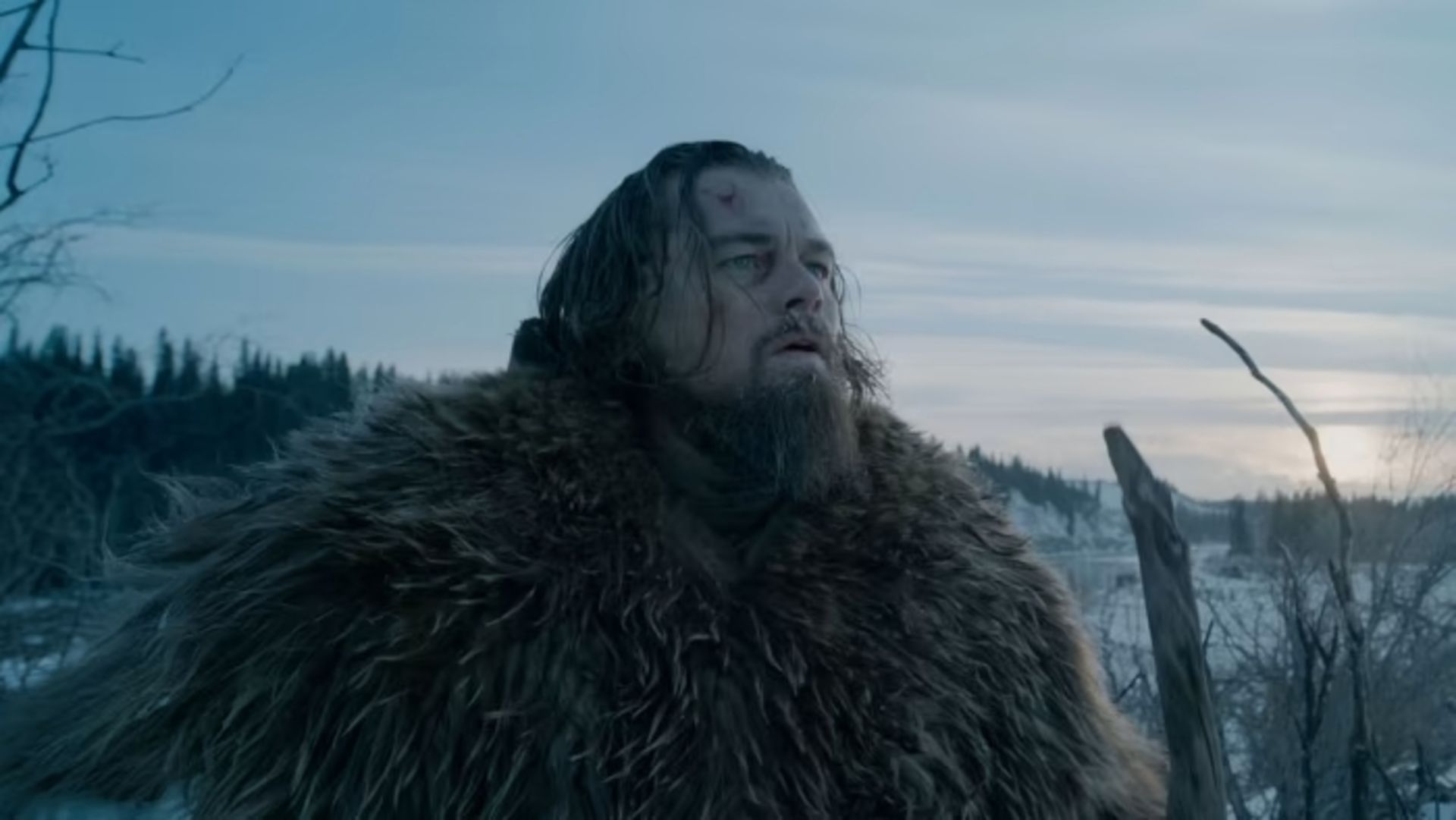 دی‌کاپریو در فیلم The Revenant 