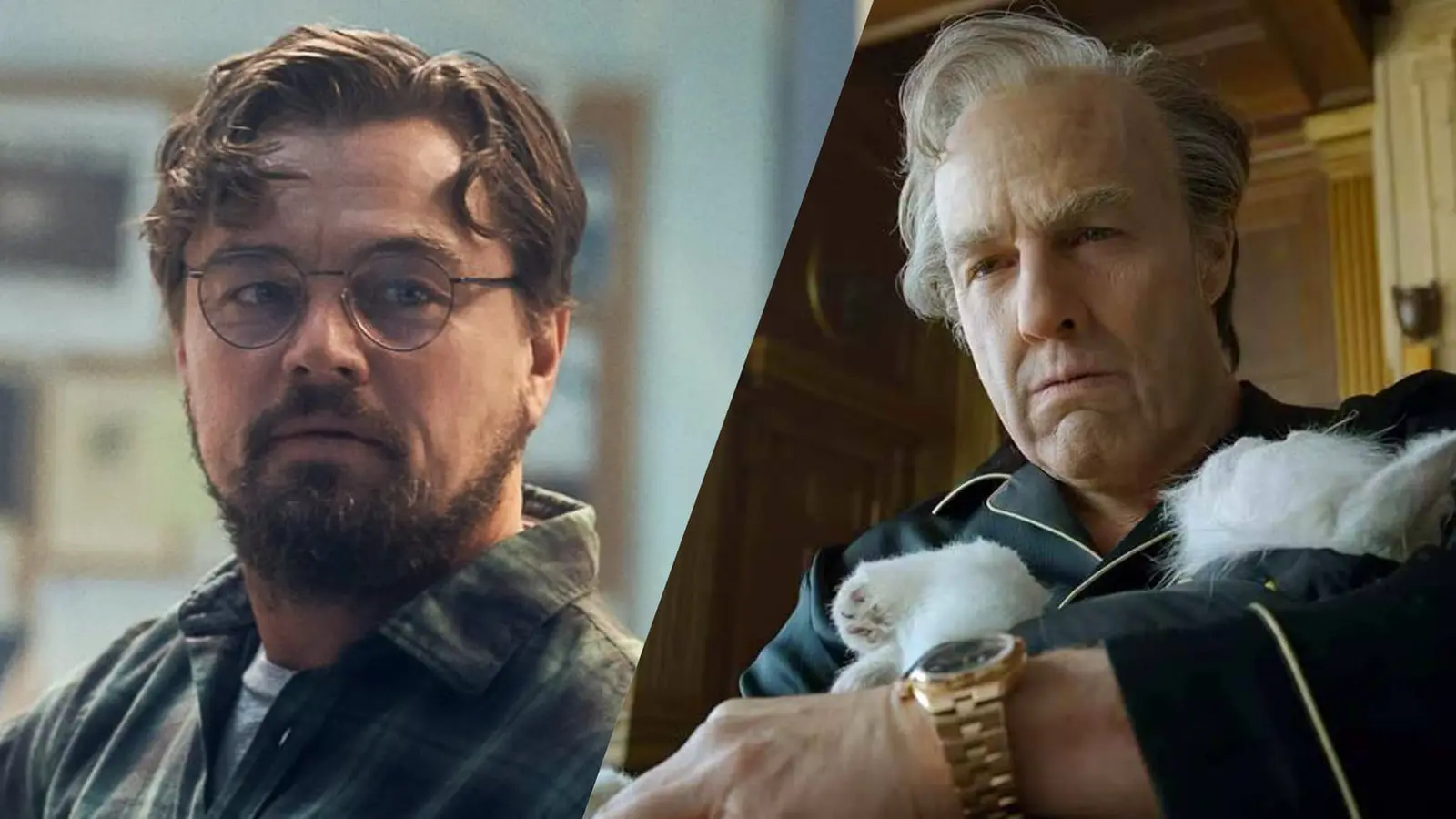 لئوناردو دی‌کاپریو (Leonardo DiCaprio) و بازیگر مرد در صحنه‌ای از فیلم Digger