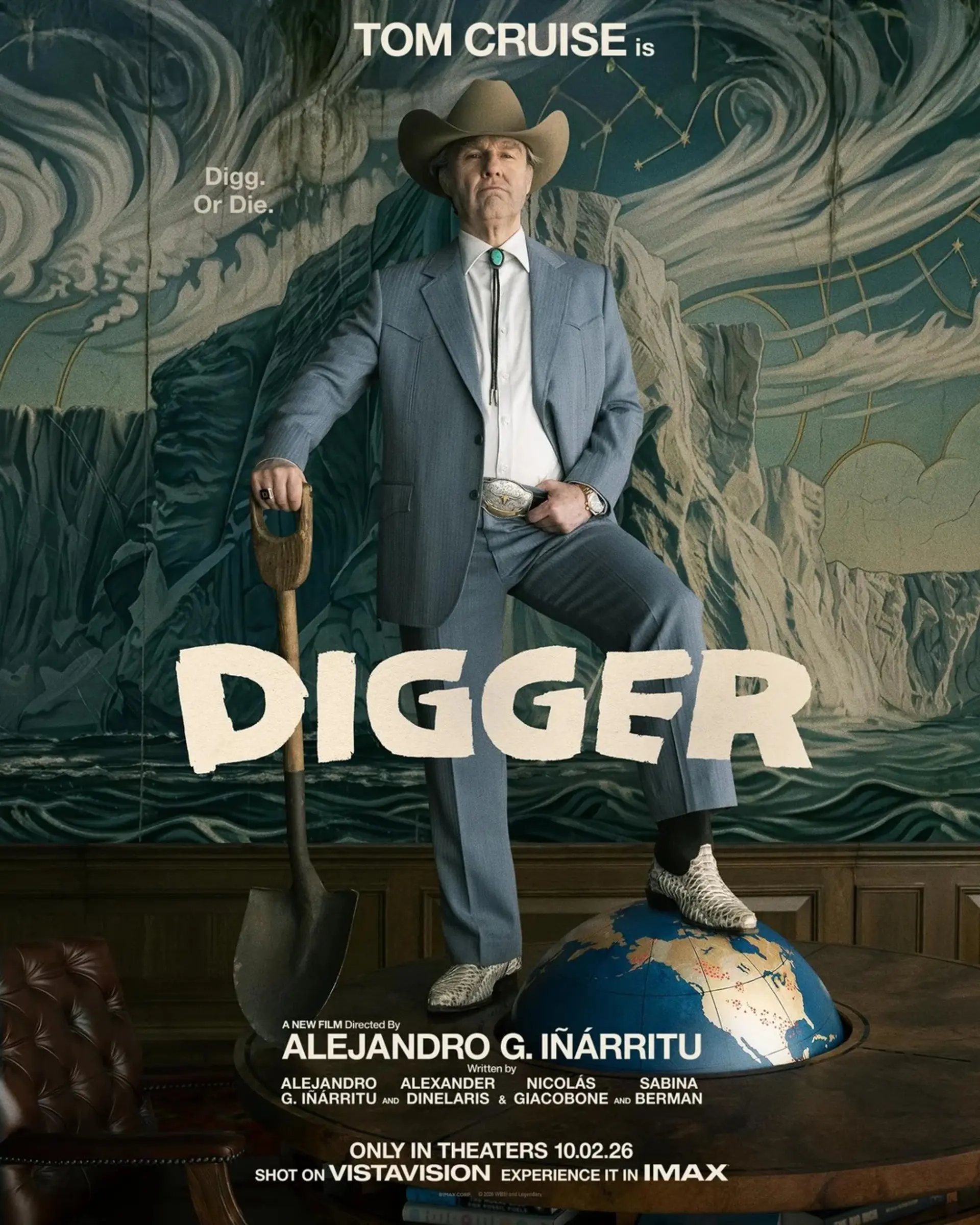 تام کروز در پوستر Digger