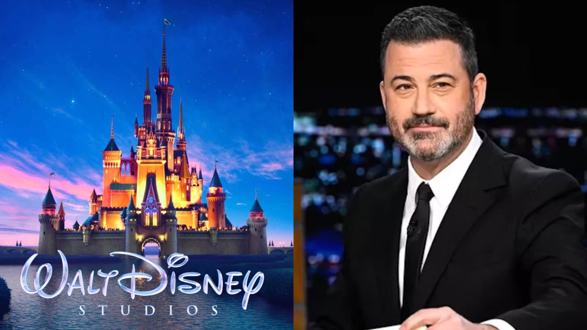 جیمی کیمل و لوگوی دیزنی