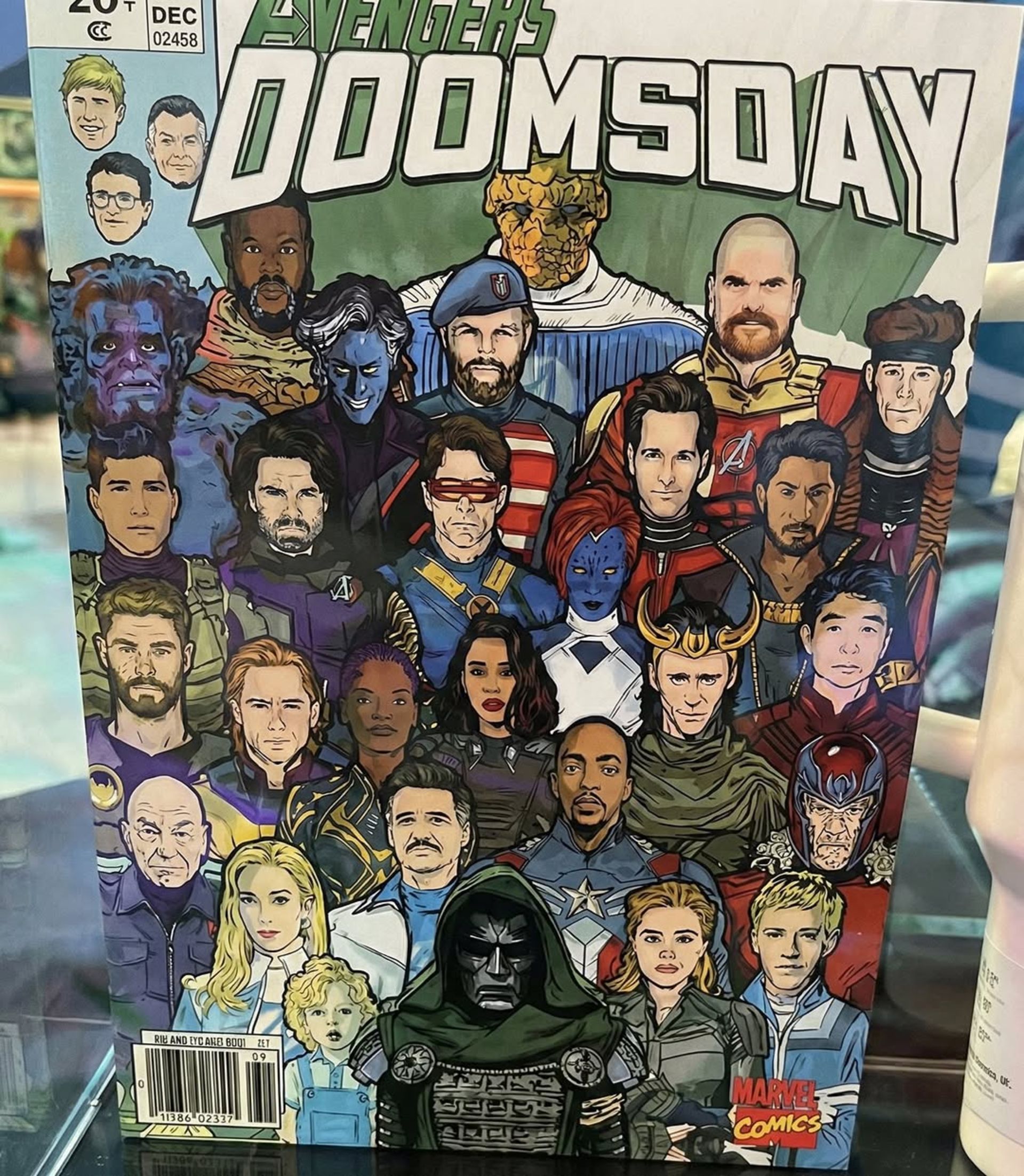 طرح کمیک رسمی از فیلم Avengers: Doomsday