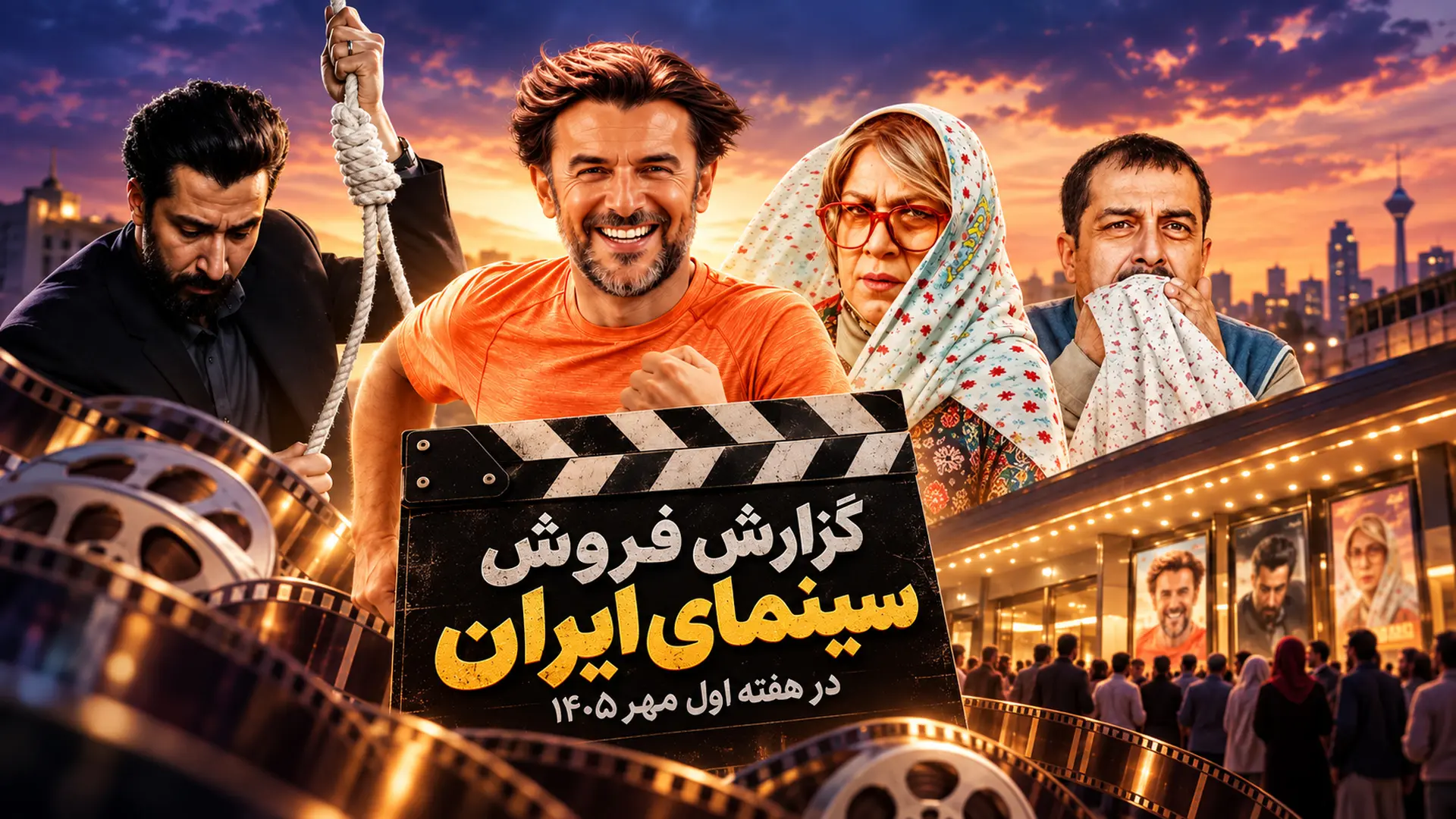 گزارش فروش سینما 