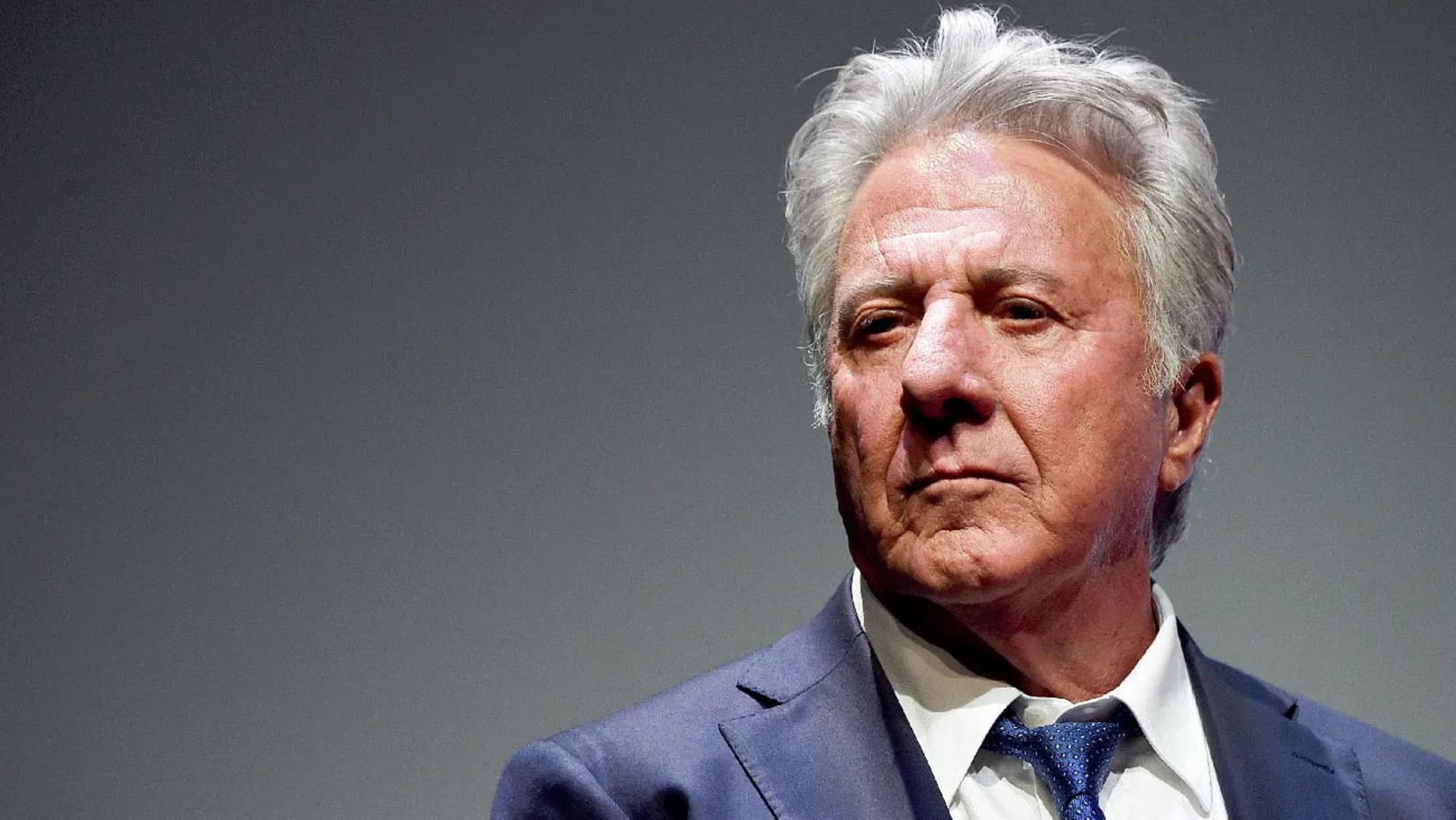 چهره داستین هافمن (Dustin Hoffman) بازیگر مشهور سینمای جهان