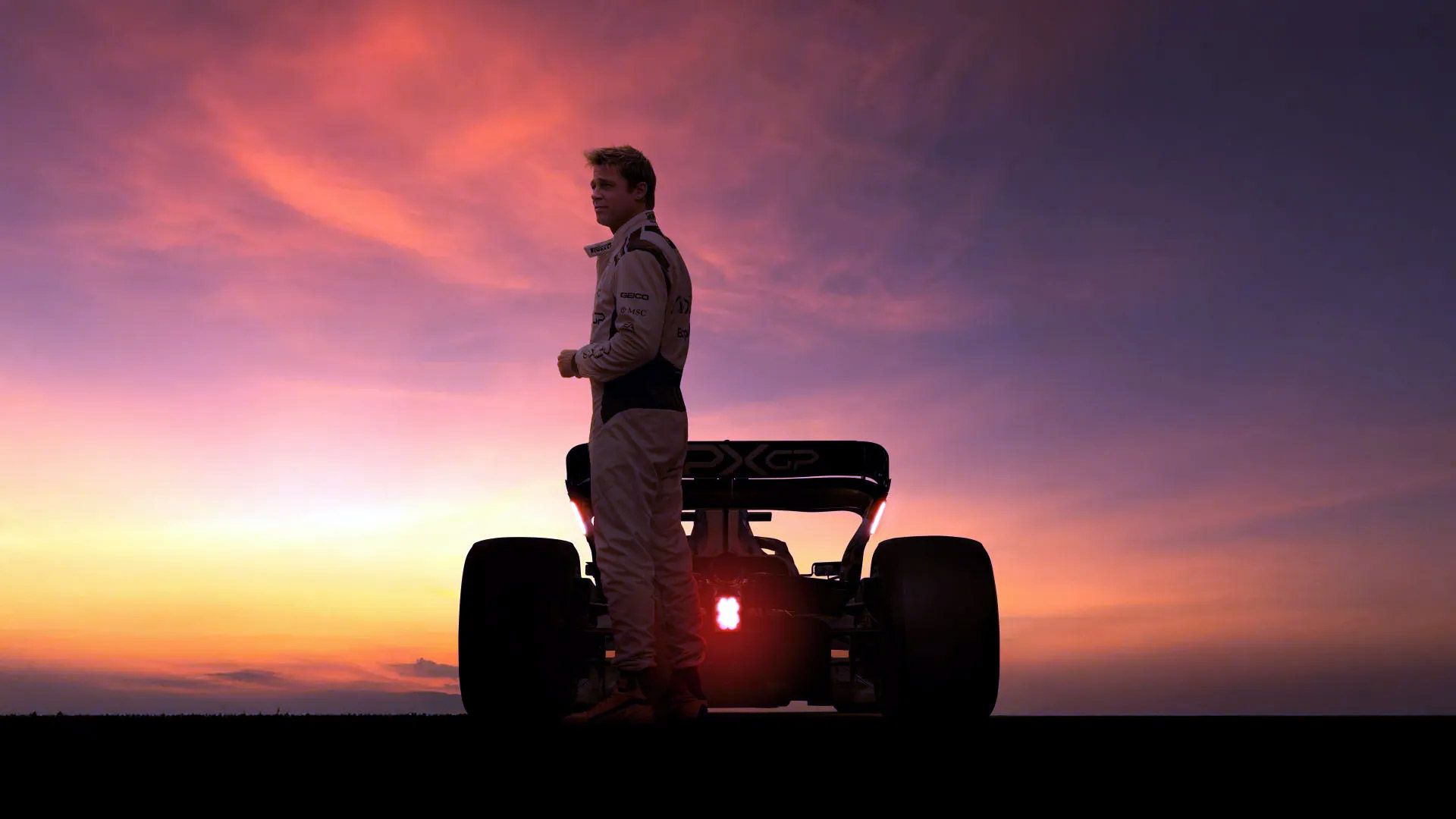 برد پیت در فیلم F1