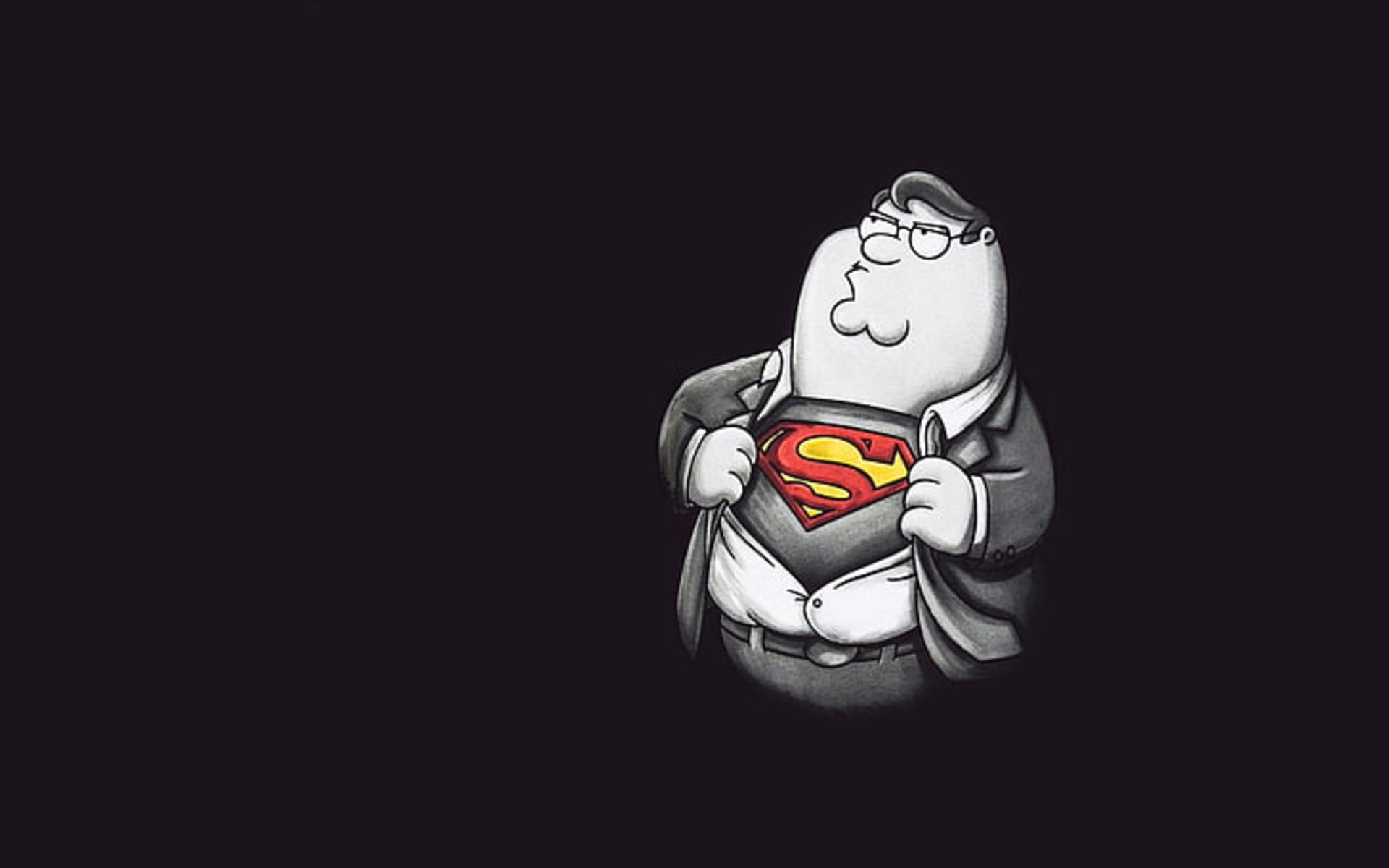 پیتر سوپرمن در Gamily Guy