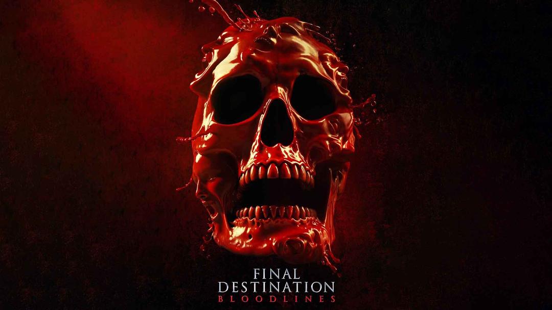 اسکلت خونی با صورت کاراکترها در فیلم Final Destination: Bloodlines
